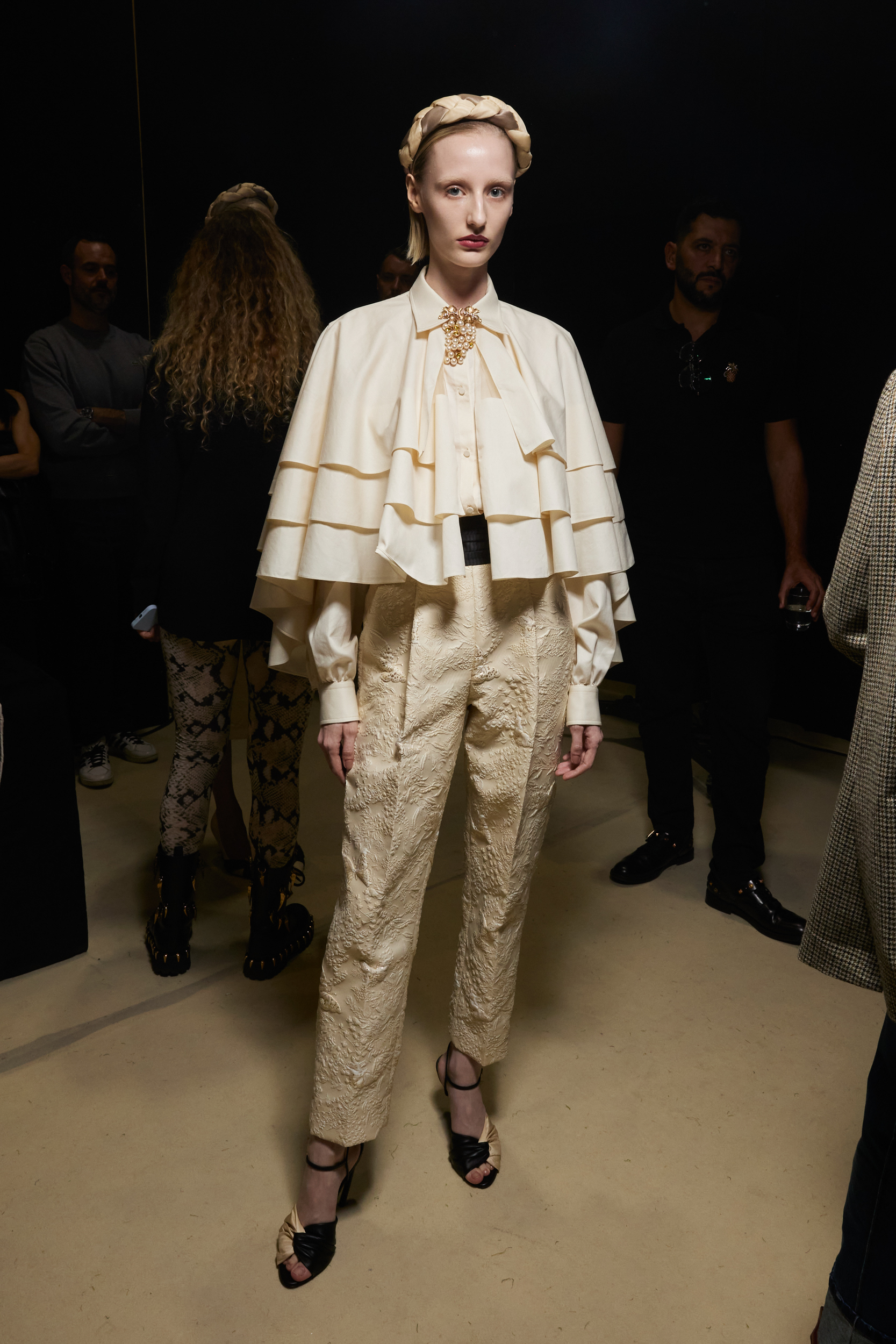 Roberto Cavalli  Spring 2023 Fashion Show Backstage