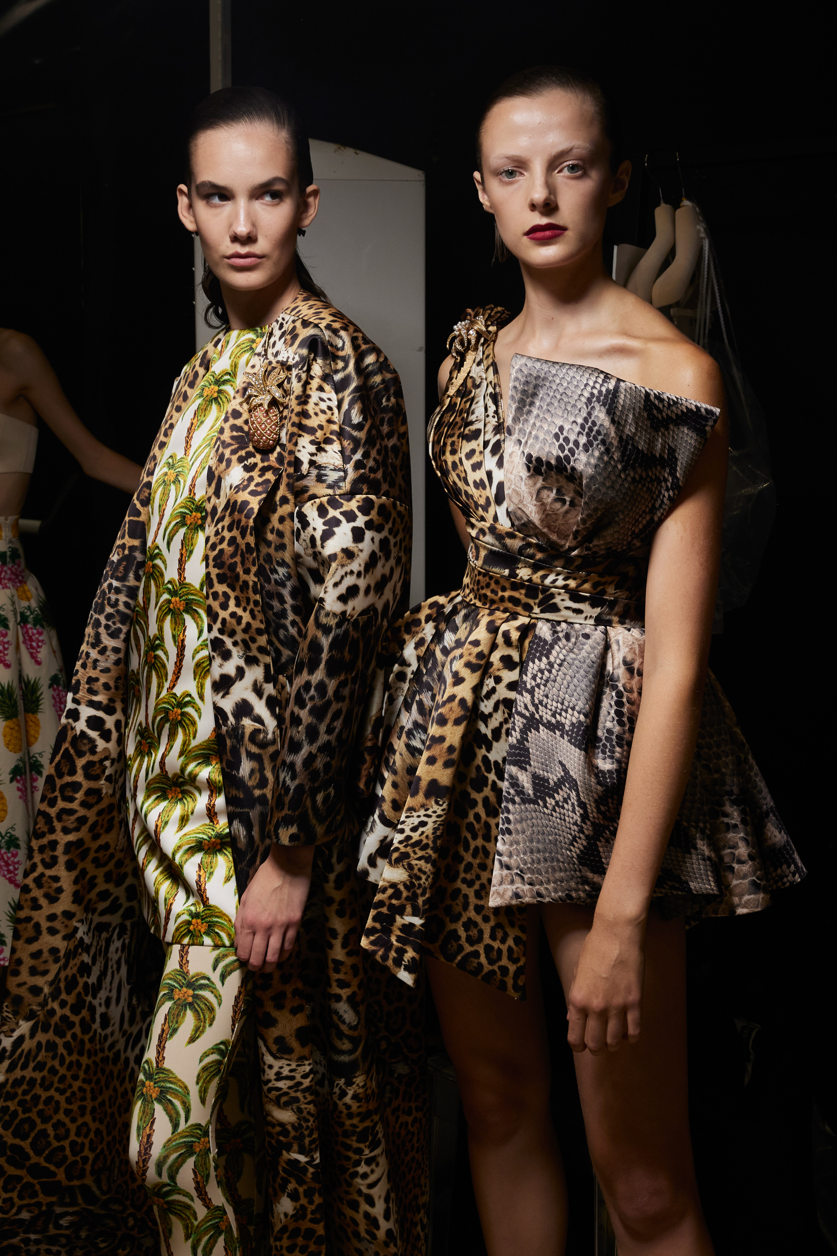 Roberto Cavalli  Spring 2023 Fashion Show Backstage