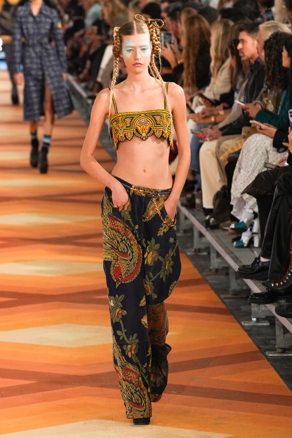 Marco de Vincenzo Mixed Prints With Abandon at Etro for Fall 2023