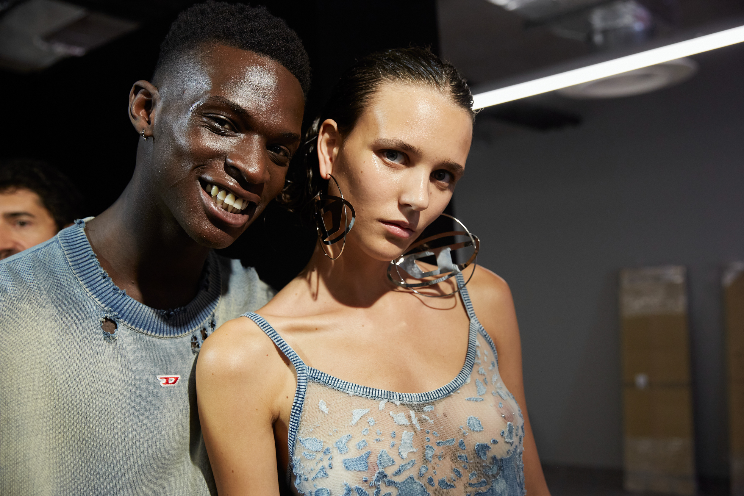 Diesel  Spring 2023 Fashion Show Backstage