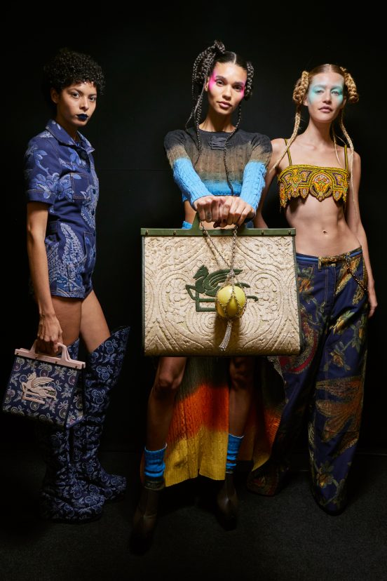 Etro  Spring 2023 Fashion Show Backstage