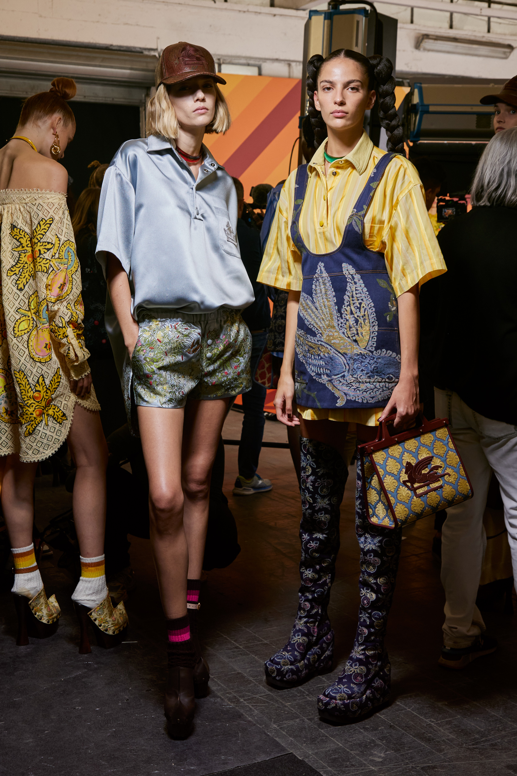 Etro  Spring 2023 Fashion Show Backstage