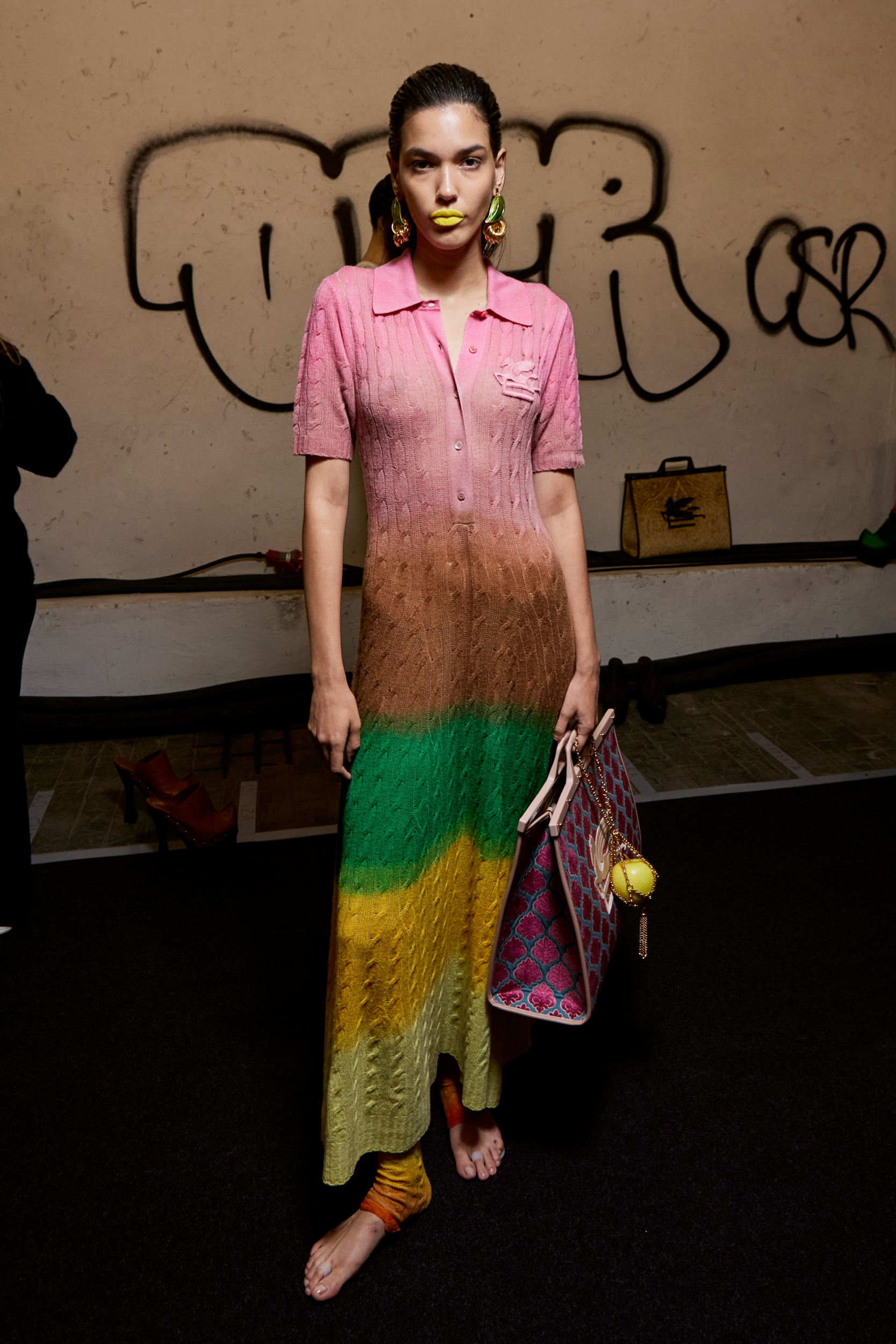 Etro  Spring 2023 Fashion Show Backstage