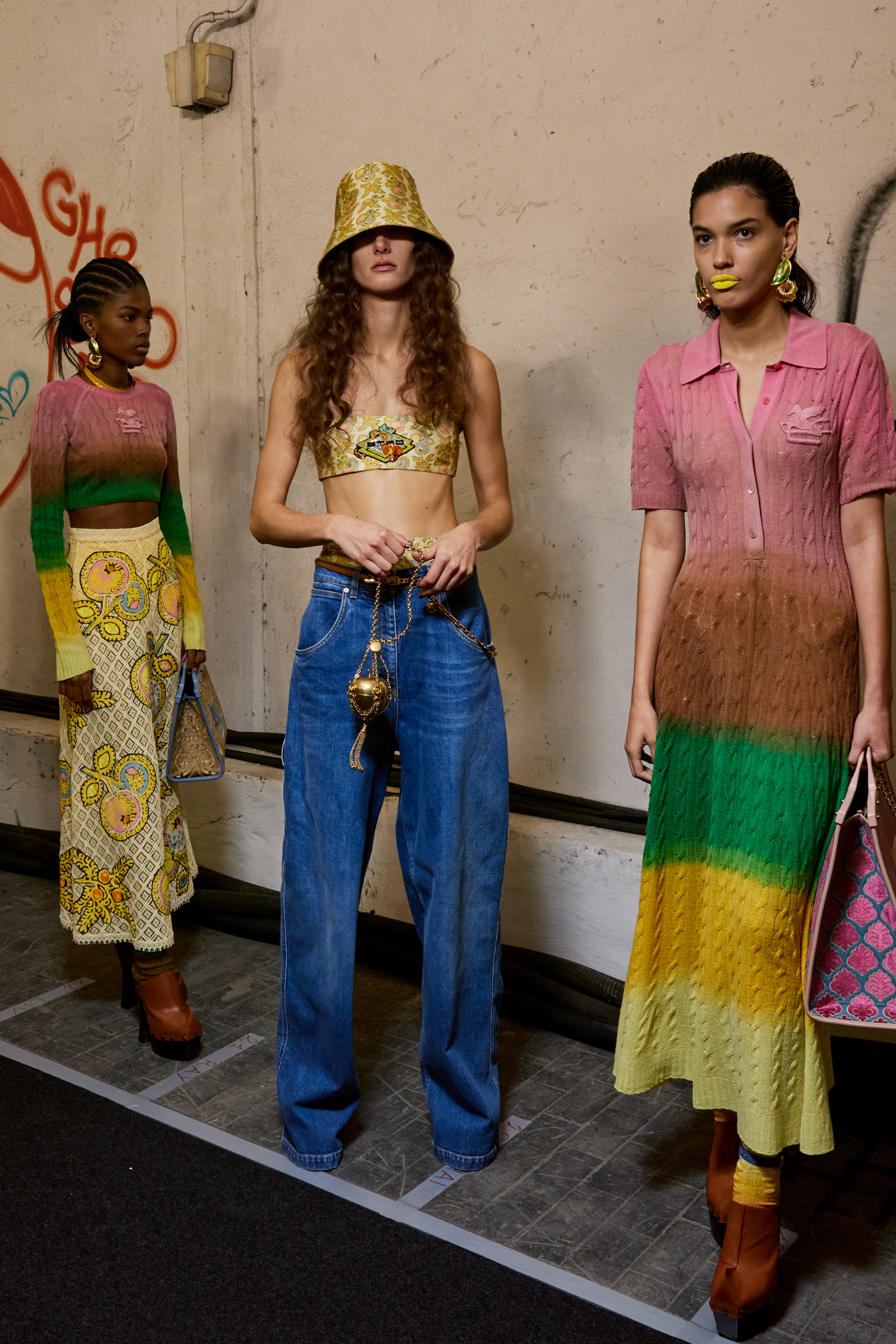 Etro  Spring 2023 Fashion Show Backstage