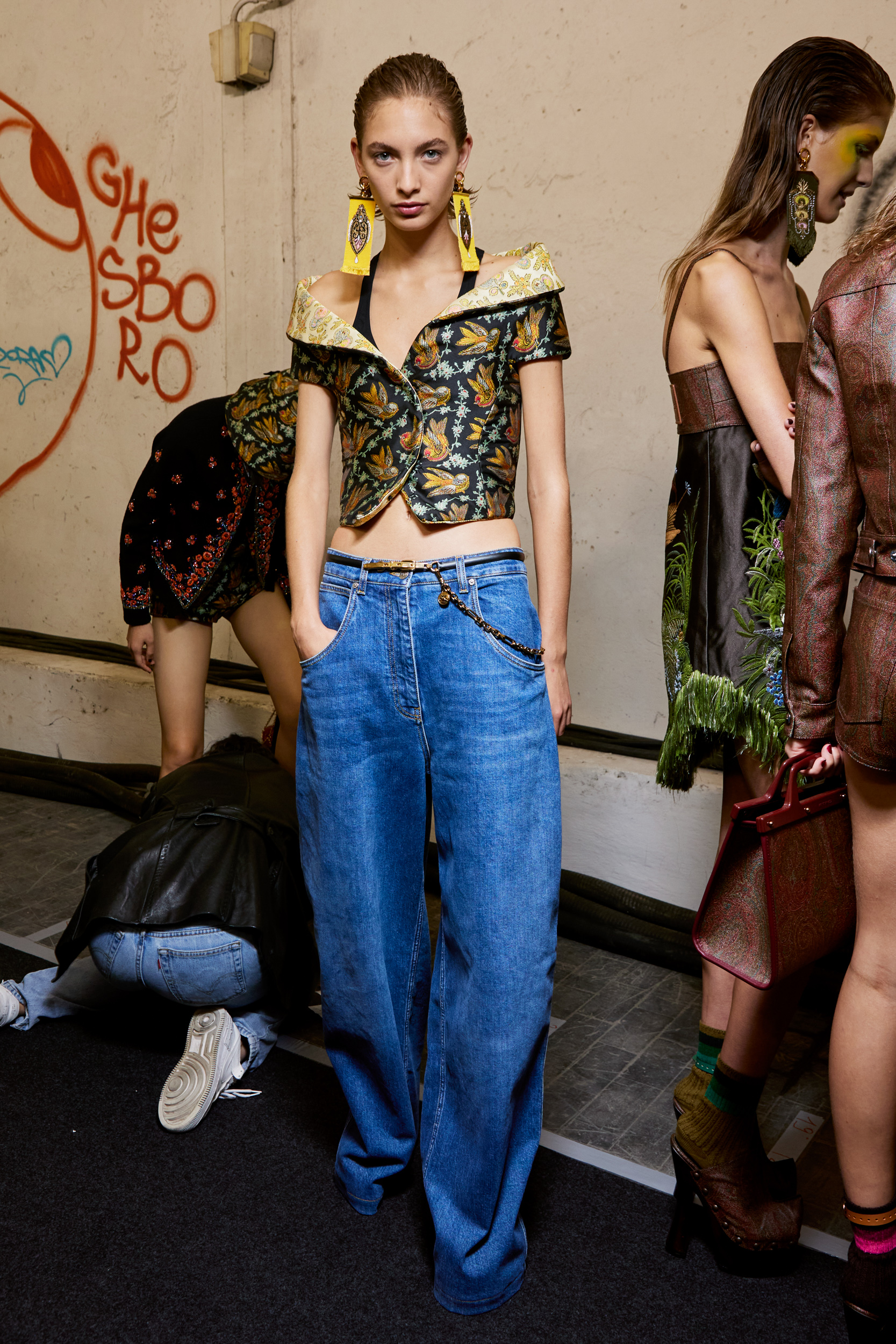 Etro  Spring 2023 Fashion Show Backstage