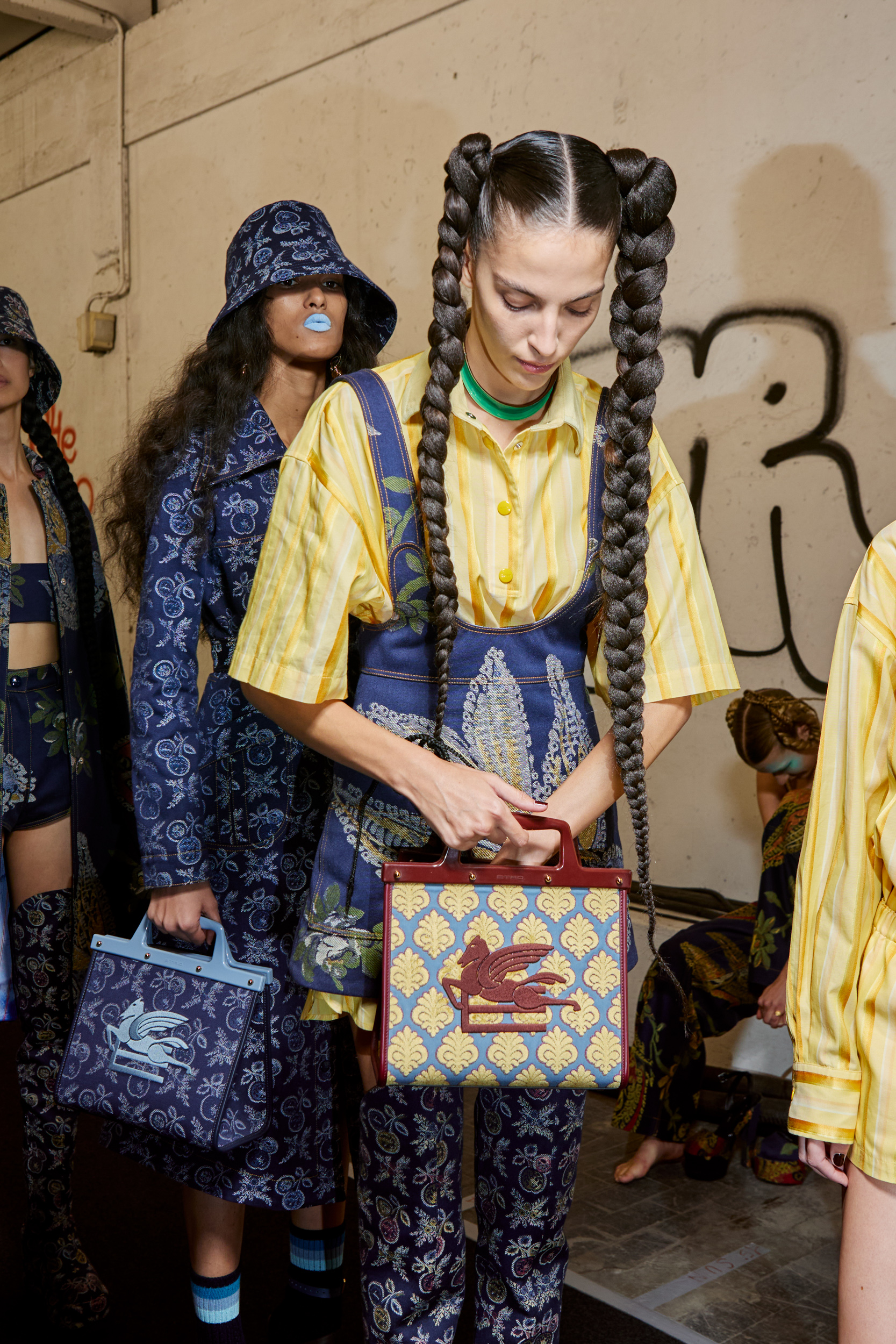 Etro  Spring 2023 Fashion Show Backstage