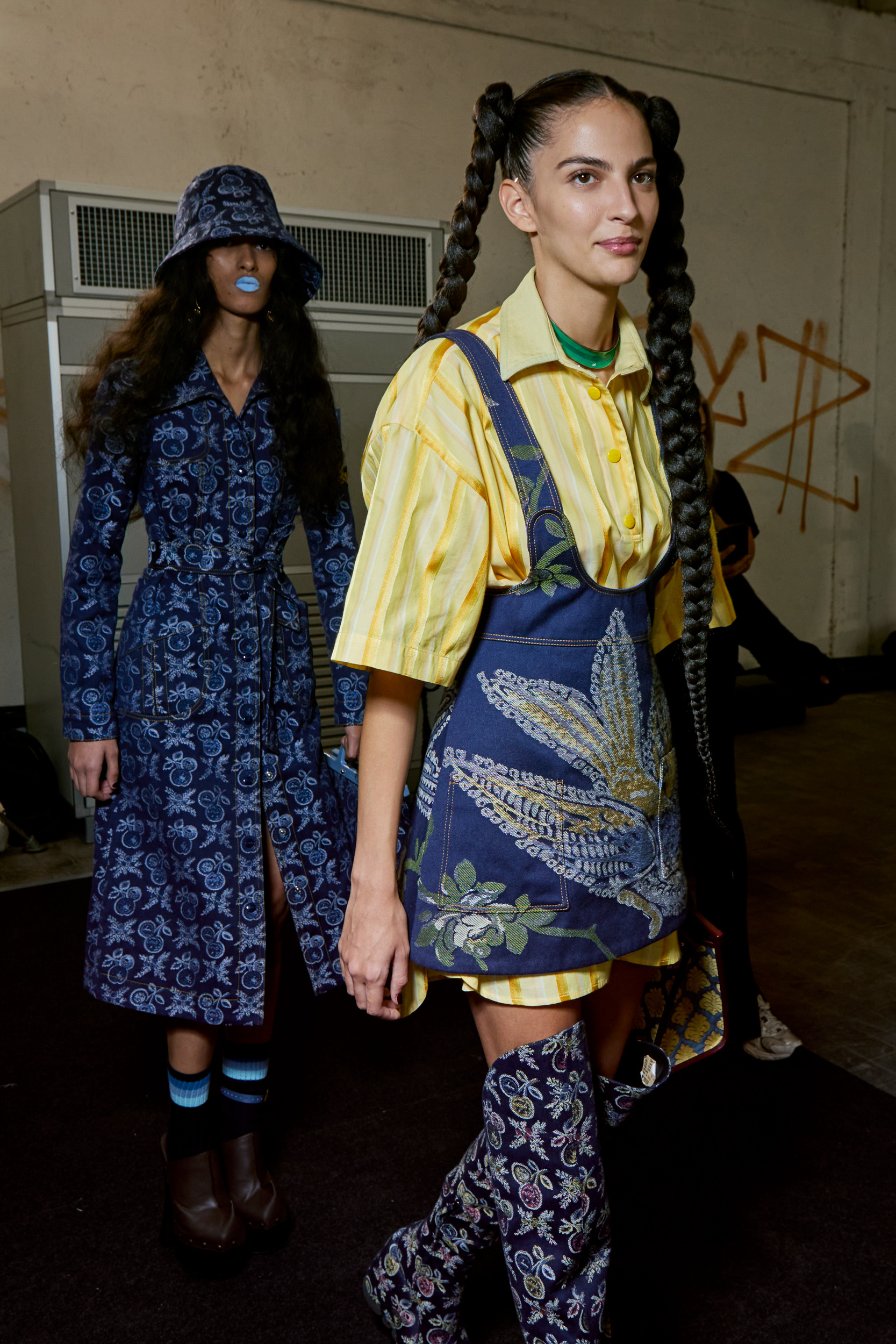 Etro  Spring 2023 Fashion Show Backstage