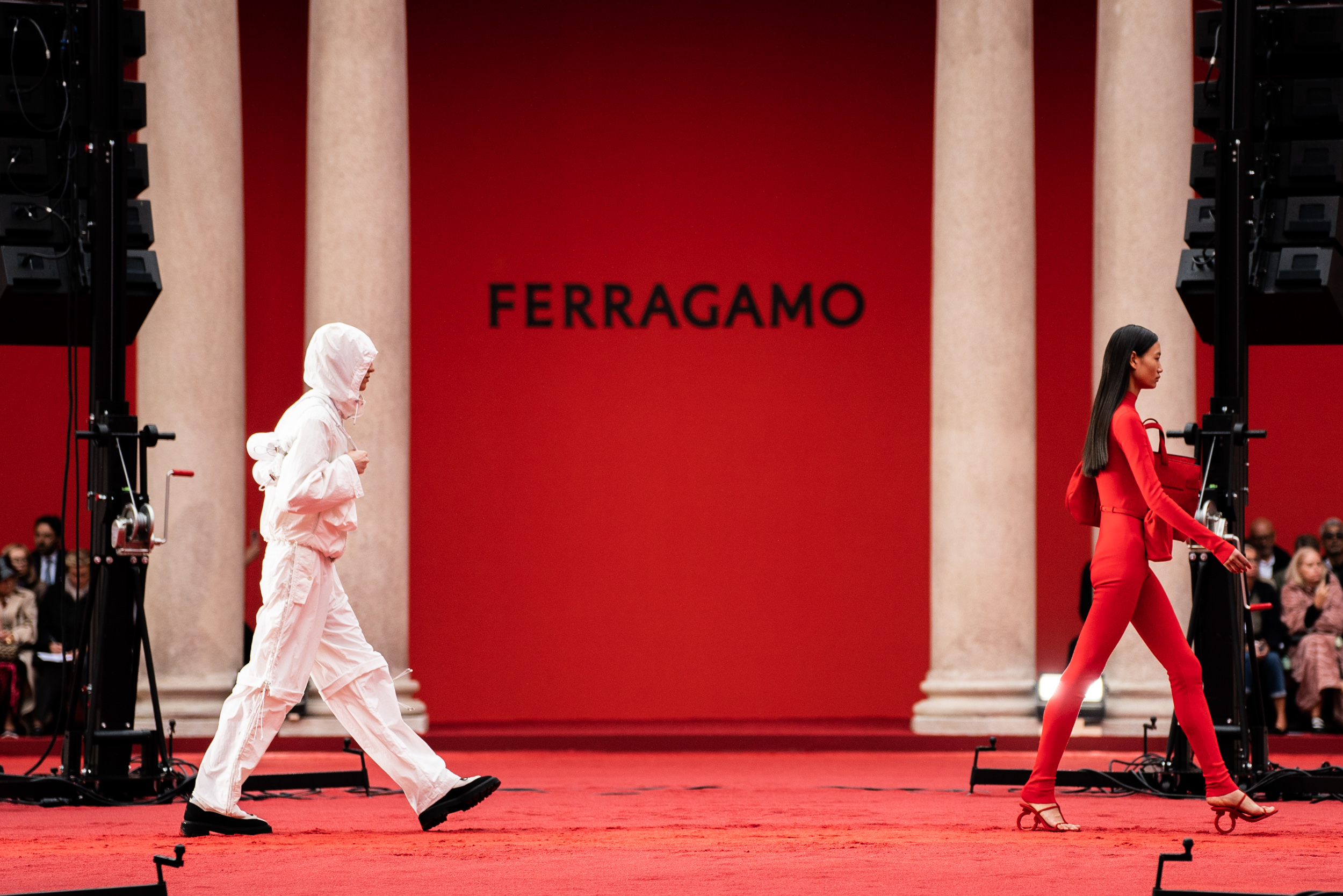 Ferragamo  Spring 2023 Fashion Show Atmosphere