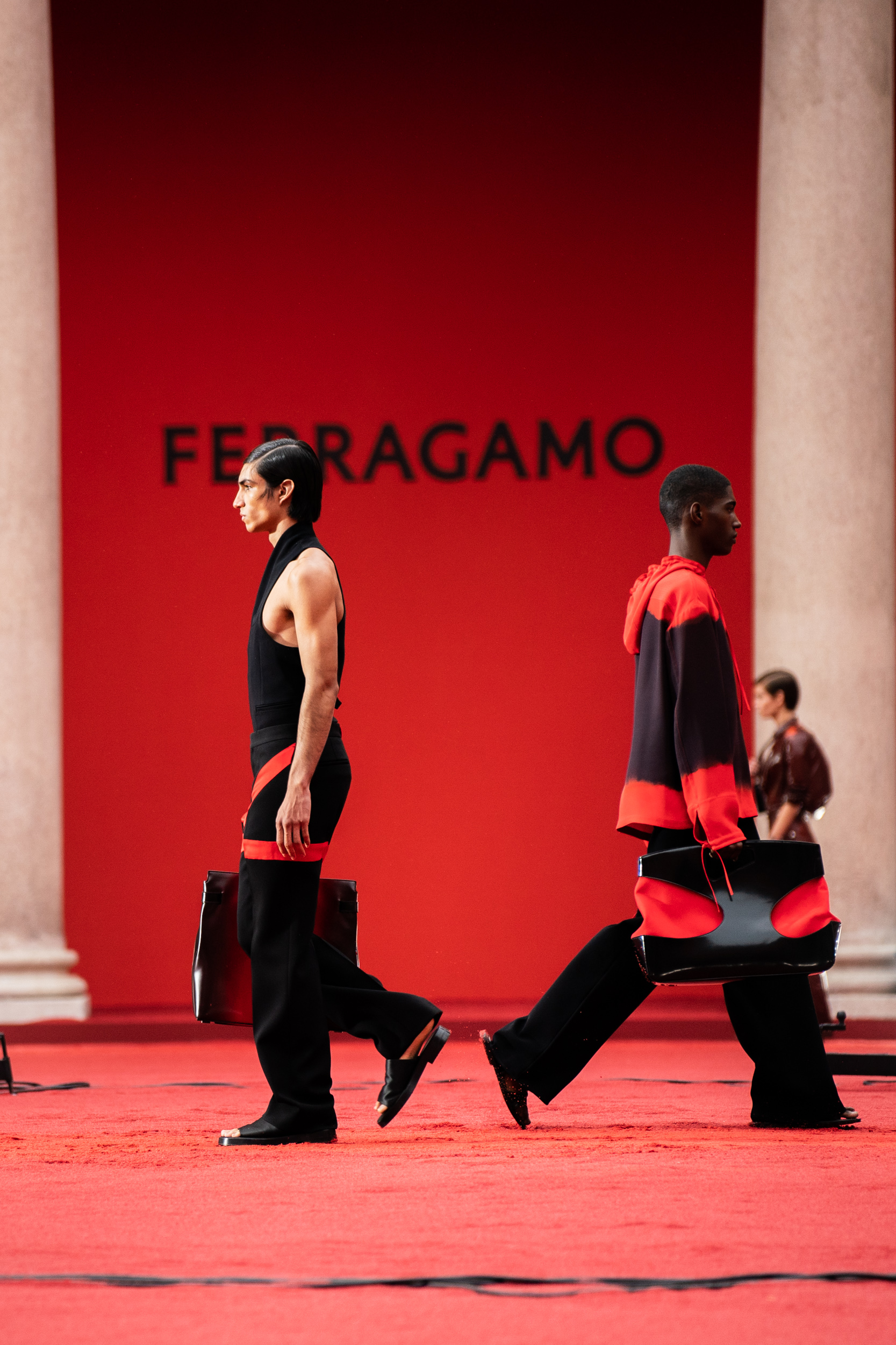 Ferragamo  Spring 2023 Fashion Show Atmosphere