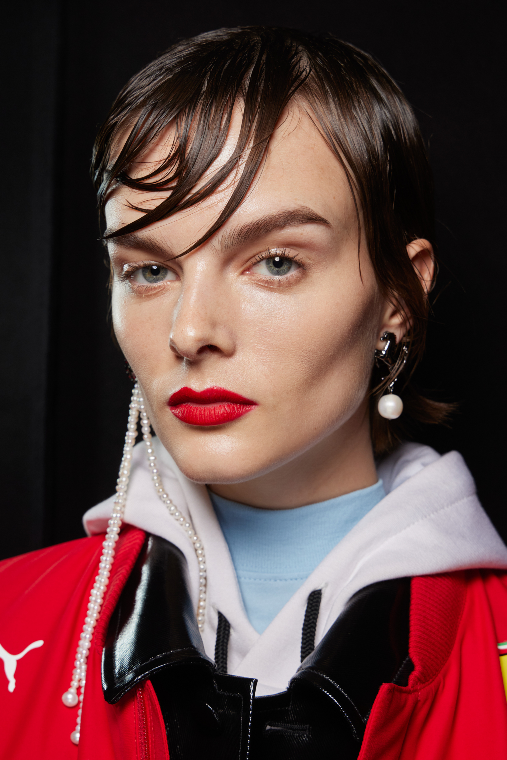 Ferrari  Spring 2023 Fashion Show Backstage