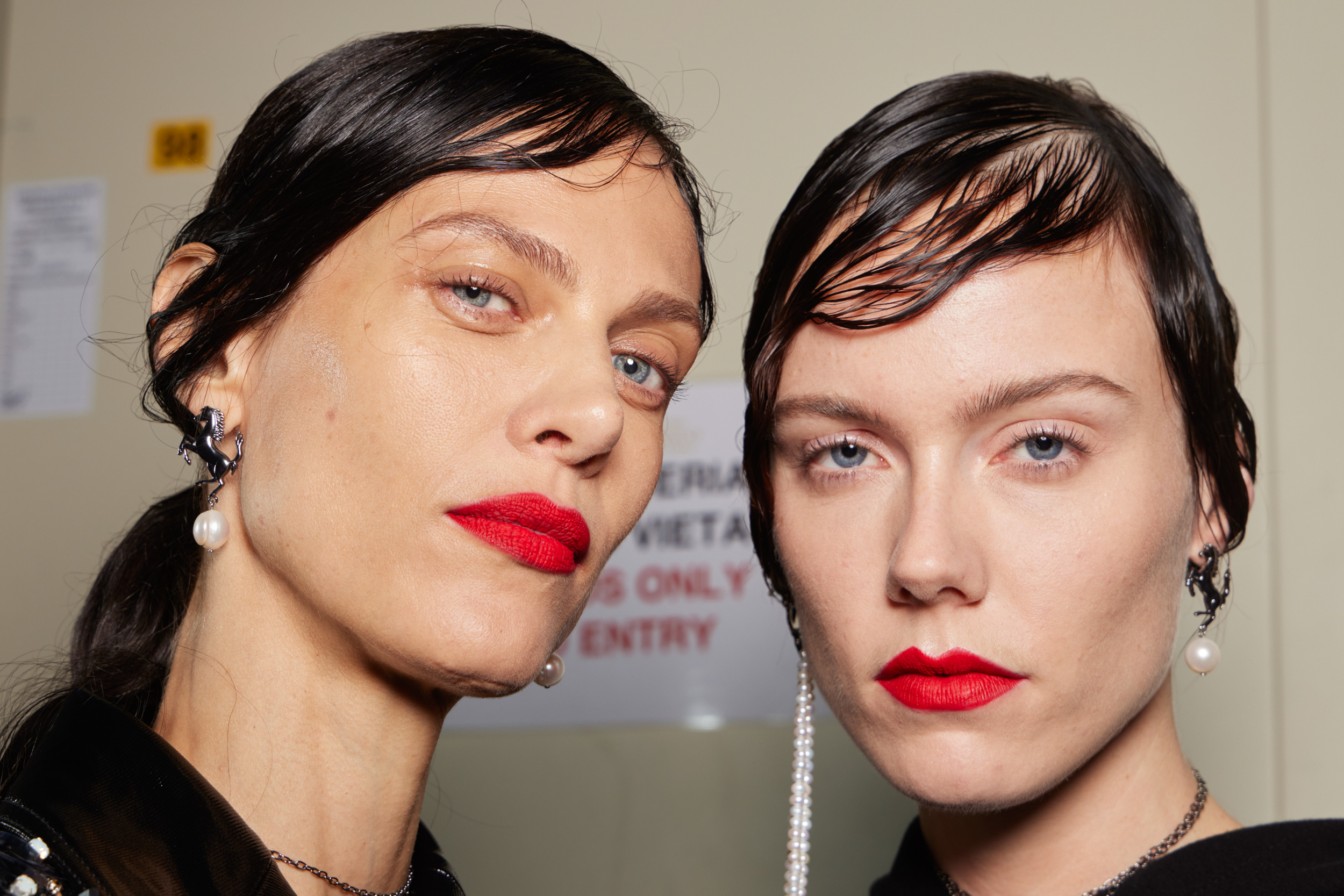 Ferrari  Spring 2023 Fashion Show Backstage