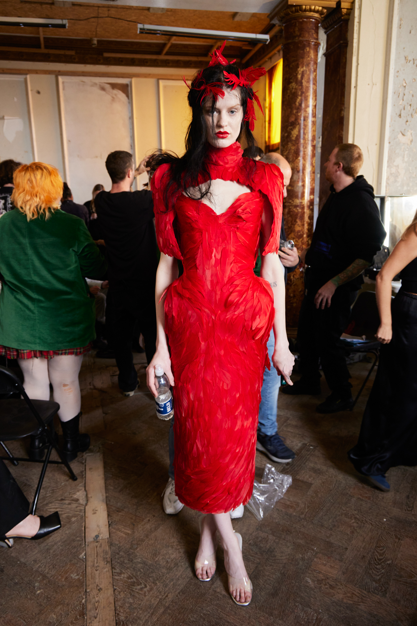 Dilara Findikoglu  Spring 2023 Fashion Show Backstage