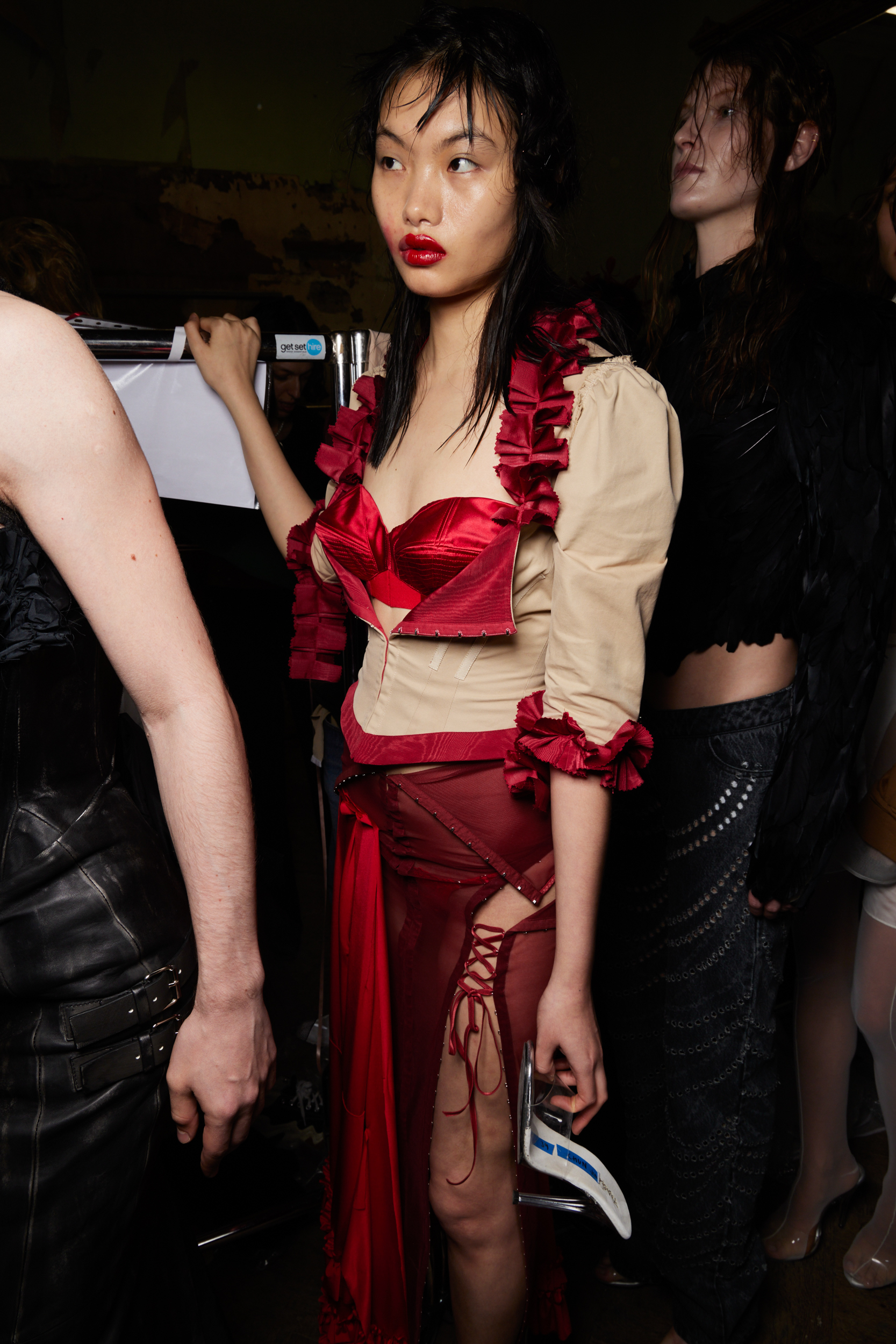 Dilara Findikoglu  Spring 2023 Fashion Show Backstage