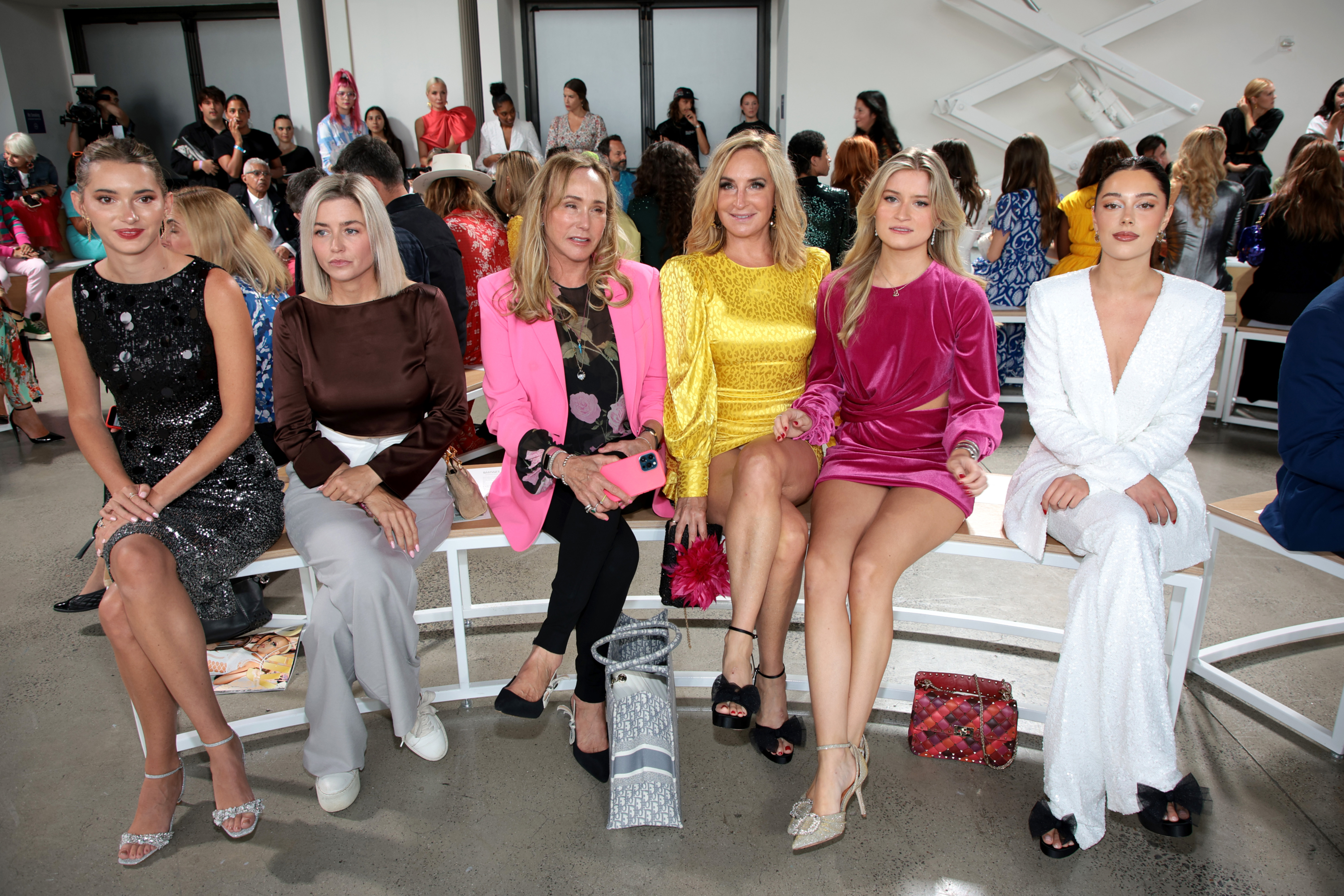 Guest of Badgley Mischka Spring 2023 Runway Show