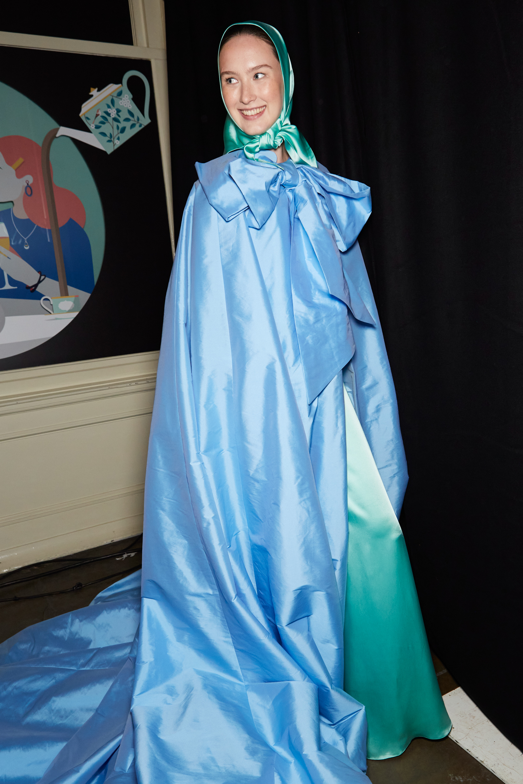 Halpern  Spring 2023 Fashion Show Backstage