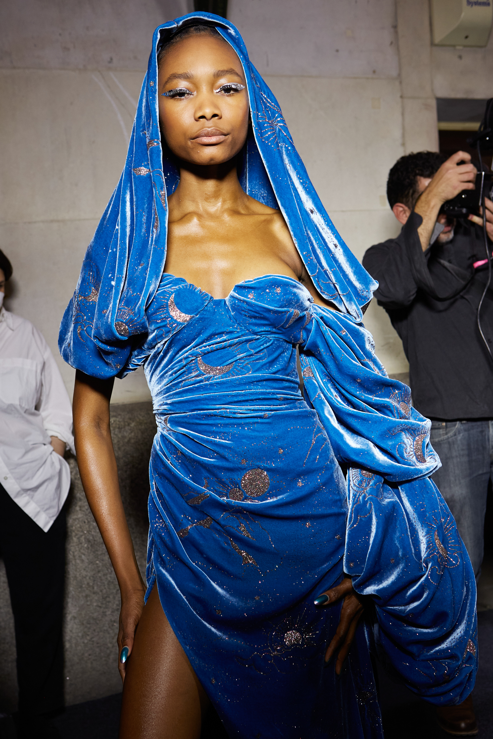 Halpern  Spring 2023 Fashion Show Backstage
