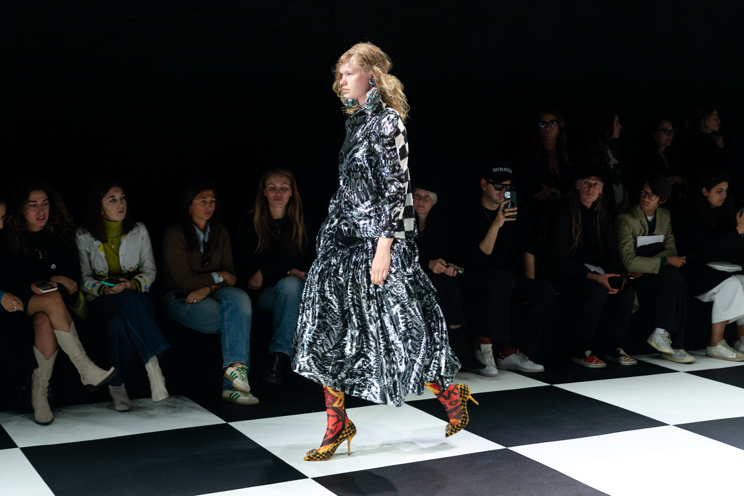 Matty Bovan  Spring 2023 Fashion Show Atmosphere