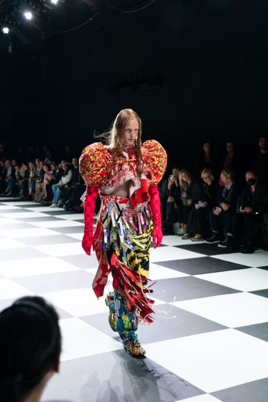 Matty Bovan  Spring 2023 Fashion Show Atmosphere