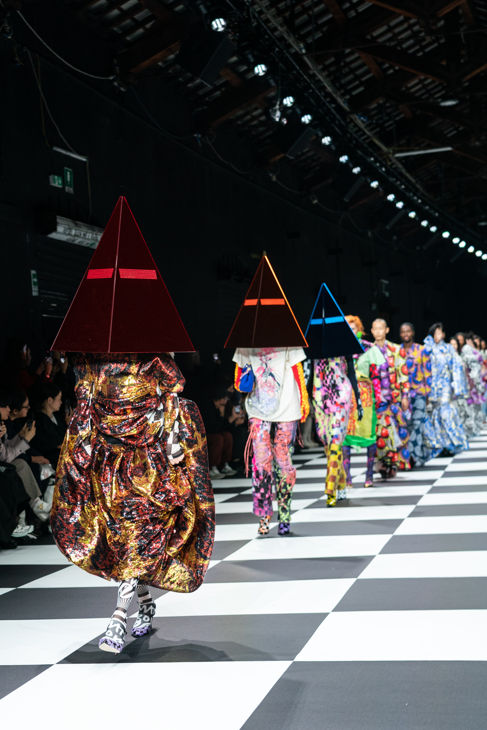 Matty Bovan  Spring 2023 Fashion Show Atmosphere
