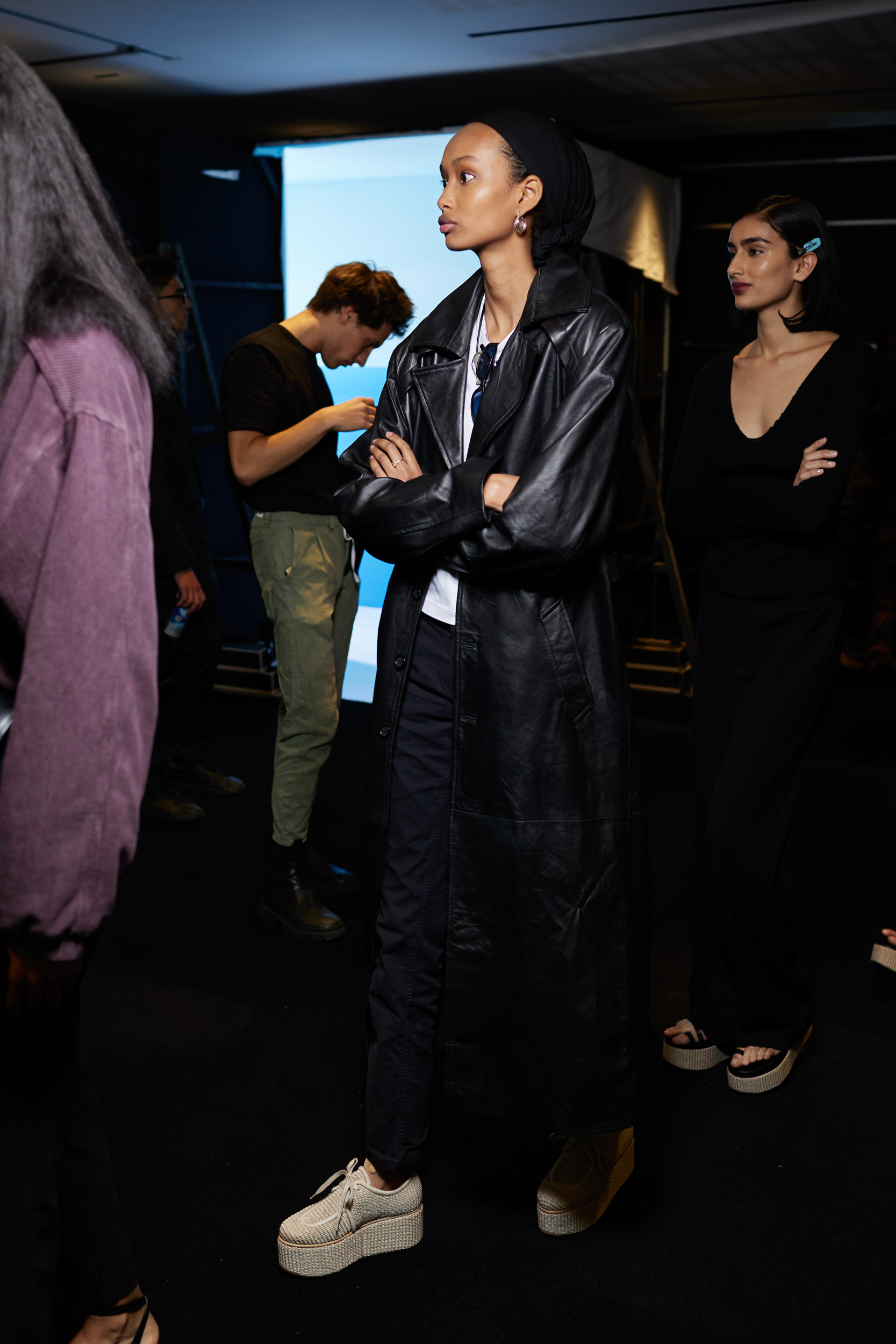 Max Mara  Spring 2023 Fashion Show Backstage
