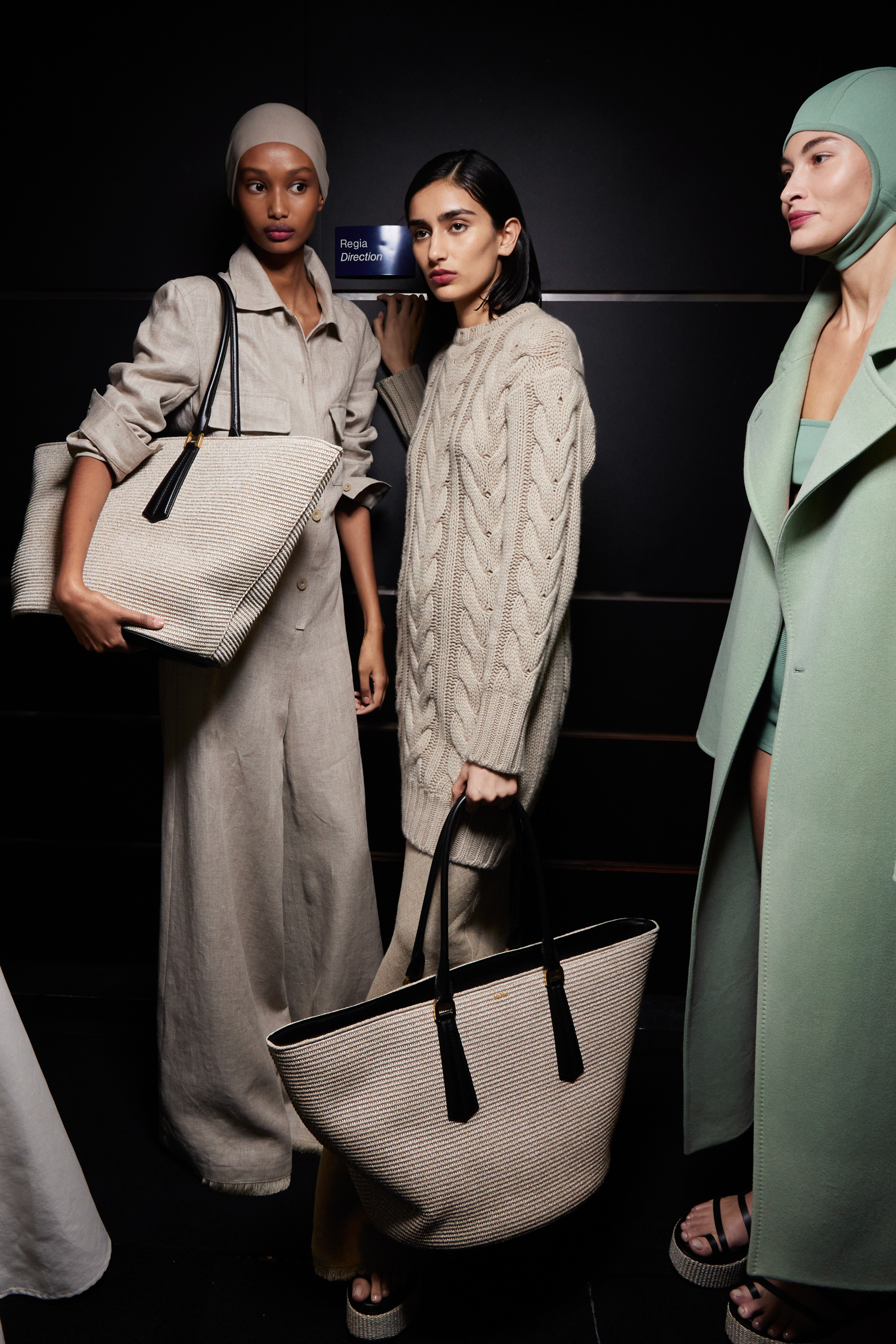 Max Mara  Spring 2023 Fashion Show Backstage