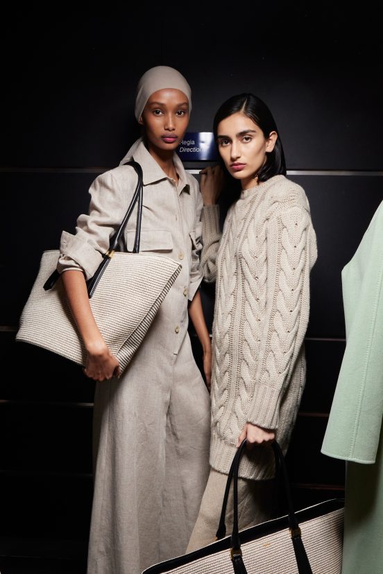 Max Mara  Spring 2023 Fashion Show Backstage