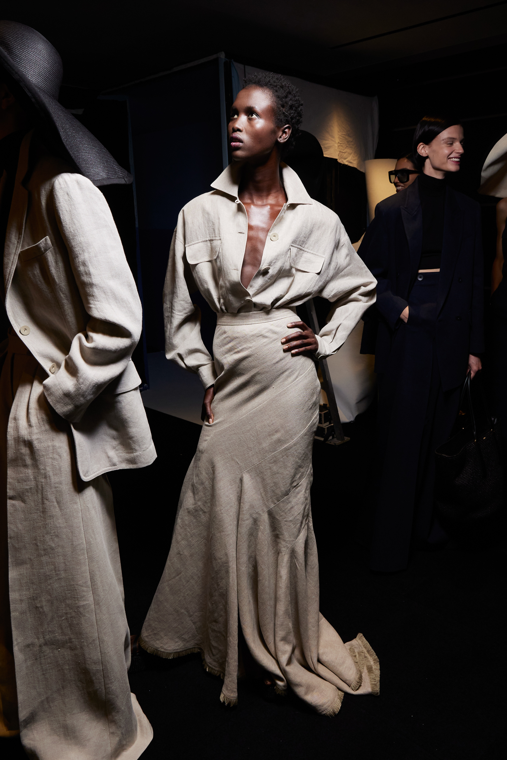 Max Mara  Spring 2023 Fashion Show Backstage