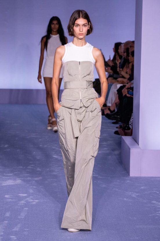 Brandon Maxwell Ready To Wear Fashion Show Collection Spring Summer 2023,  Runway look #003 – New York Fashion Week. – NOWFASHION