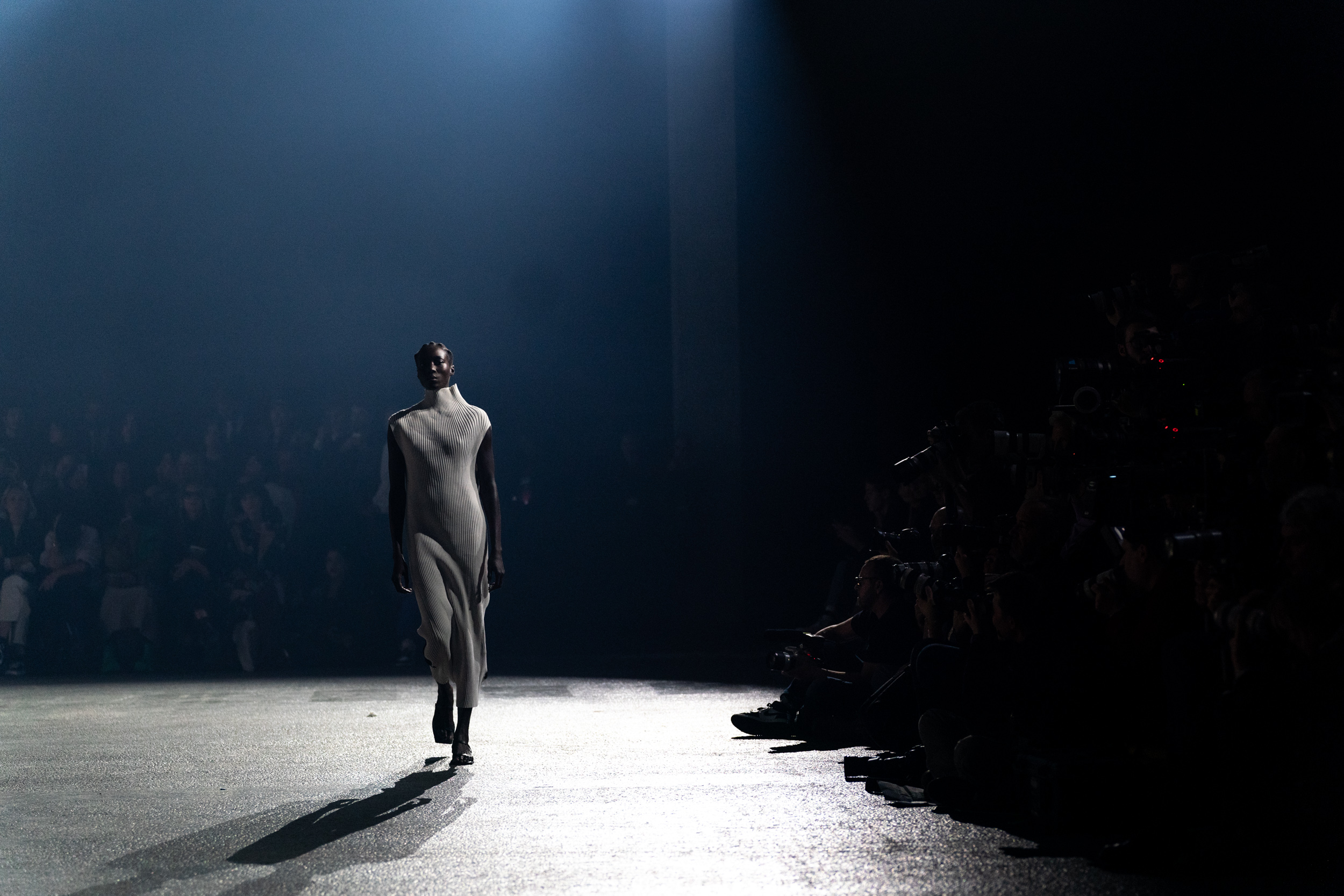 Issey Miyake Spring 2023 Fashion Show Atmosphere