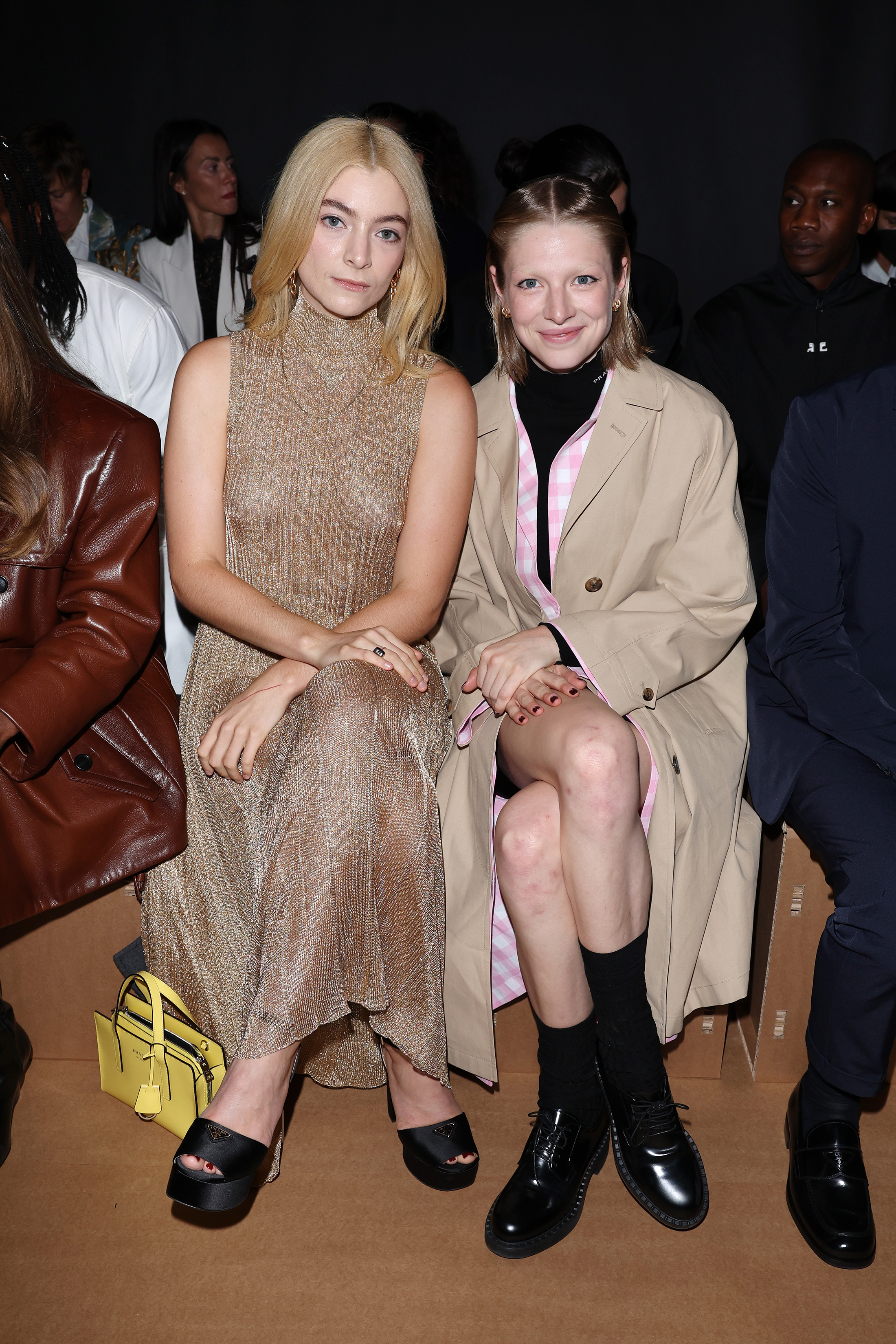 Prada Spring 2023 Fashion Show Celebrities | The Impression