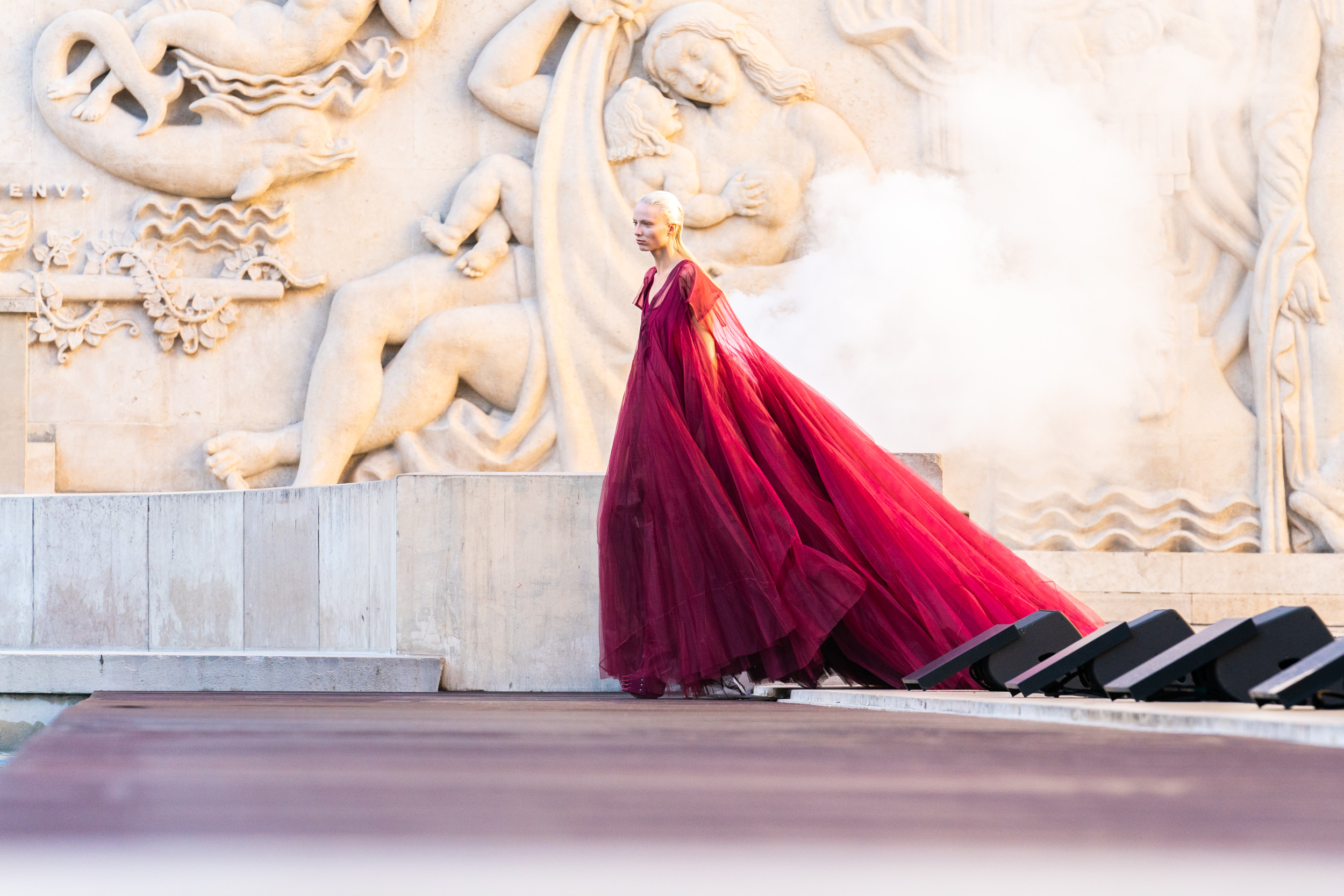 Rick Owens Spring 2023 Fashion Show Atmosphere