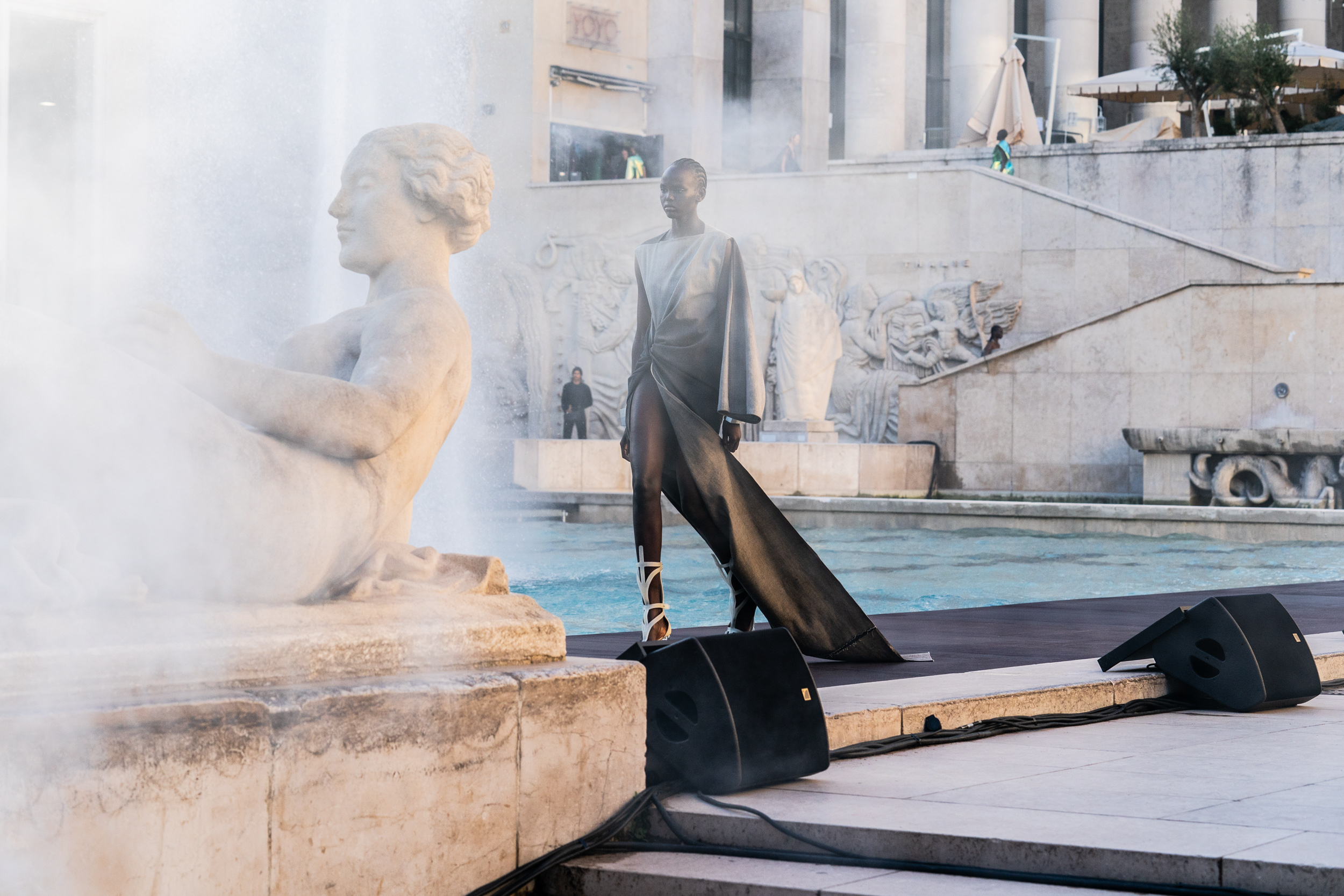 Rick Owens Spring 2023 Fashion Show Atmosphere