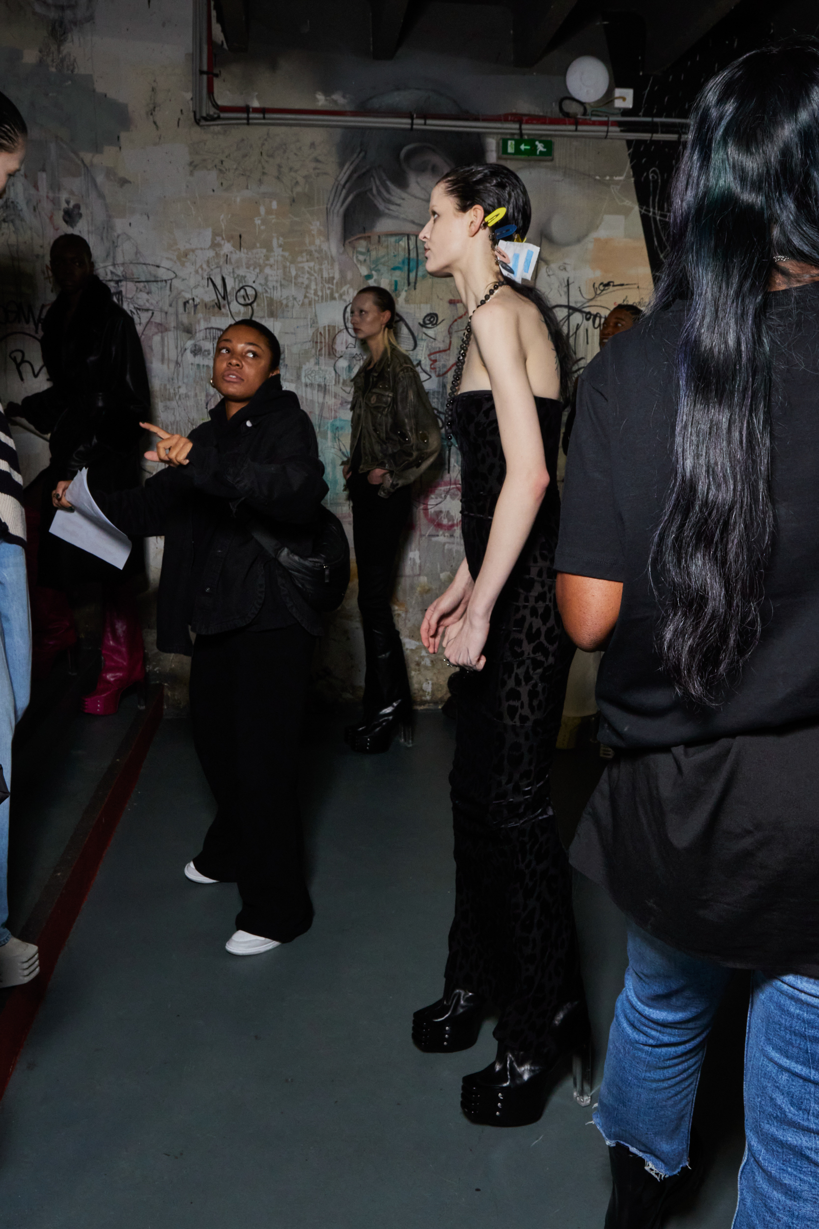 Rick Owens Spring 2023 Fashion Show Backstage