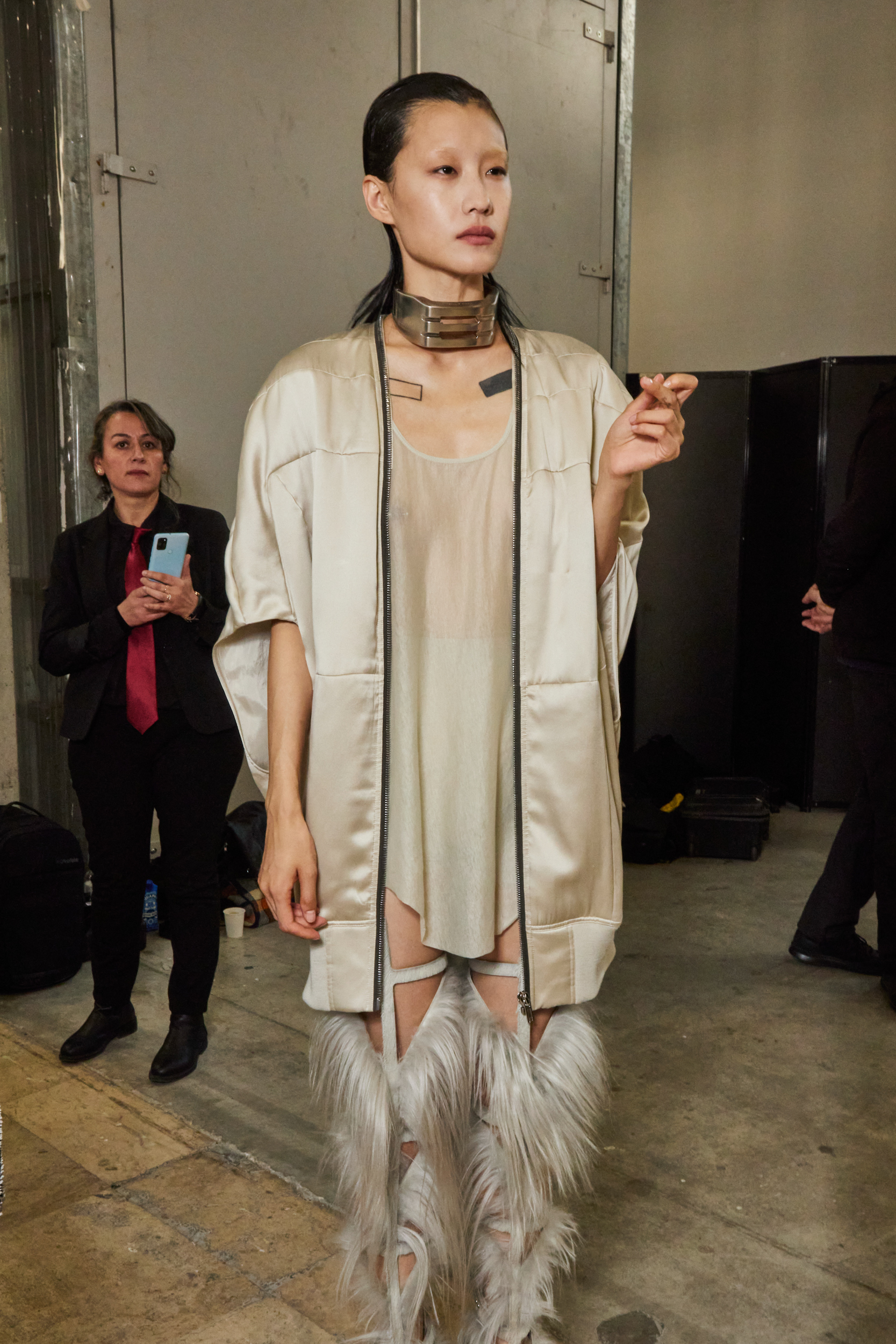 Rick Owens Spring 2023 Fashion Show Backstage