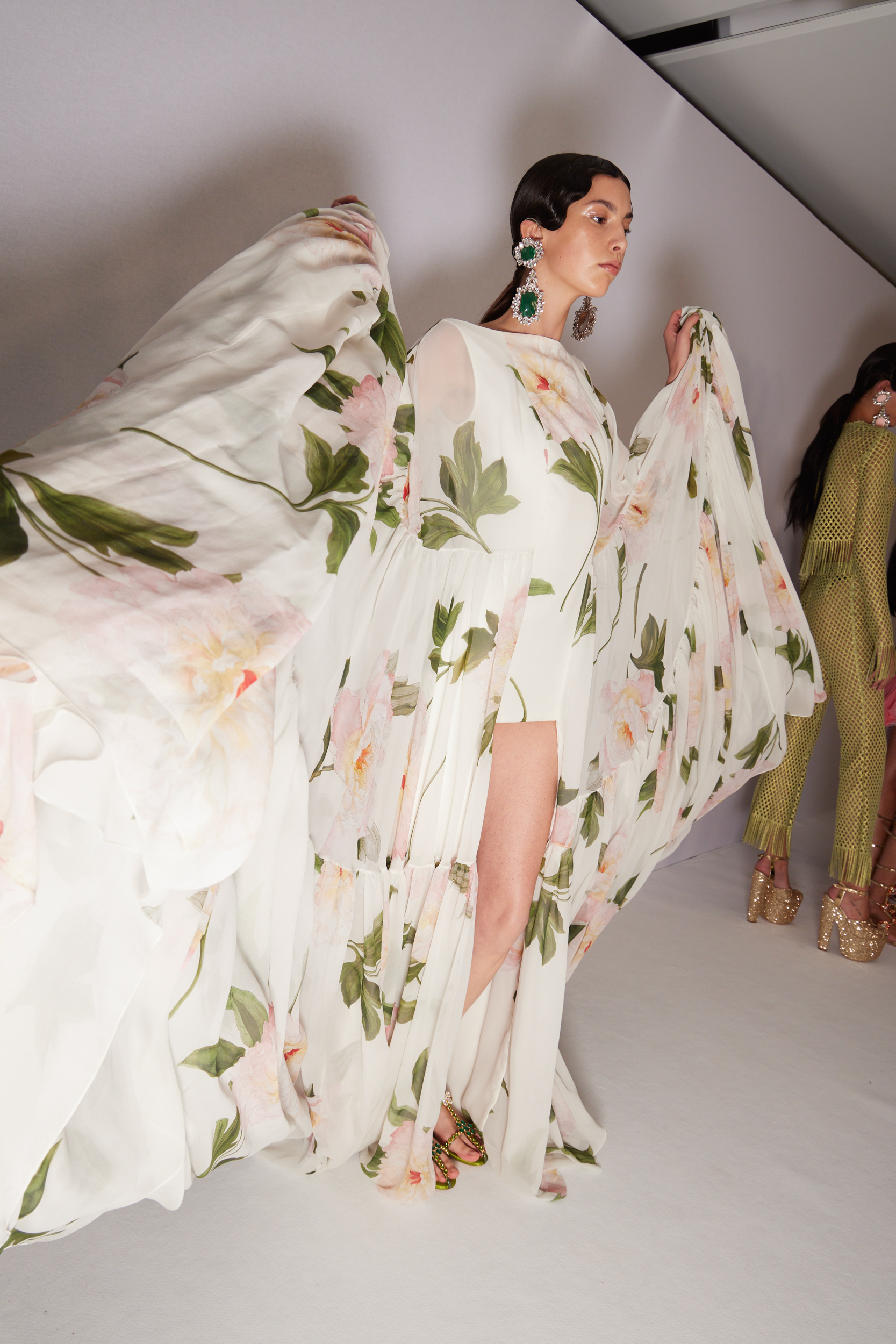 Giambattista Valli Spring 2023 Fashion Show Backstage