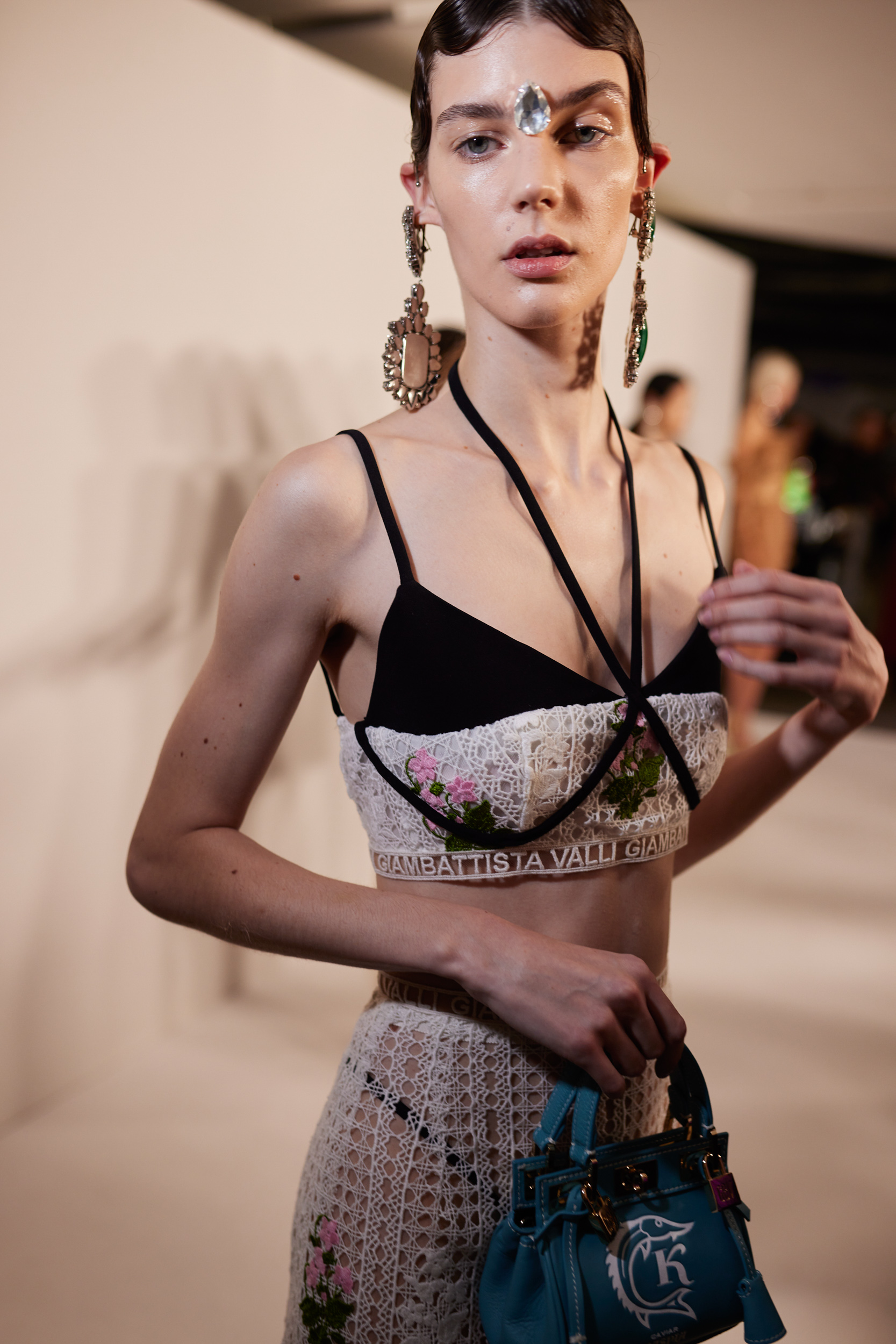 Giambattista Valli Spring 2023 Fashion Show Backstage