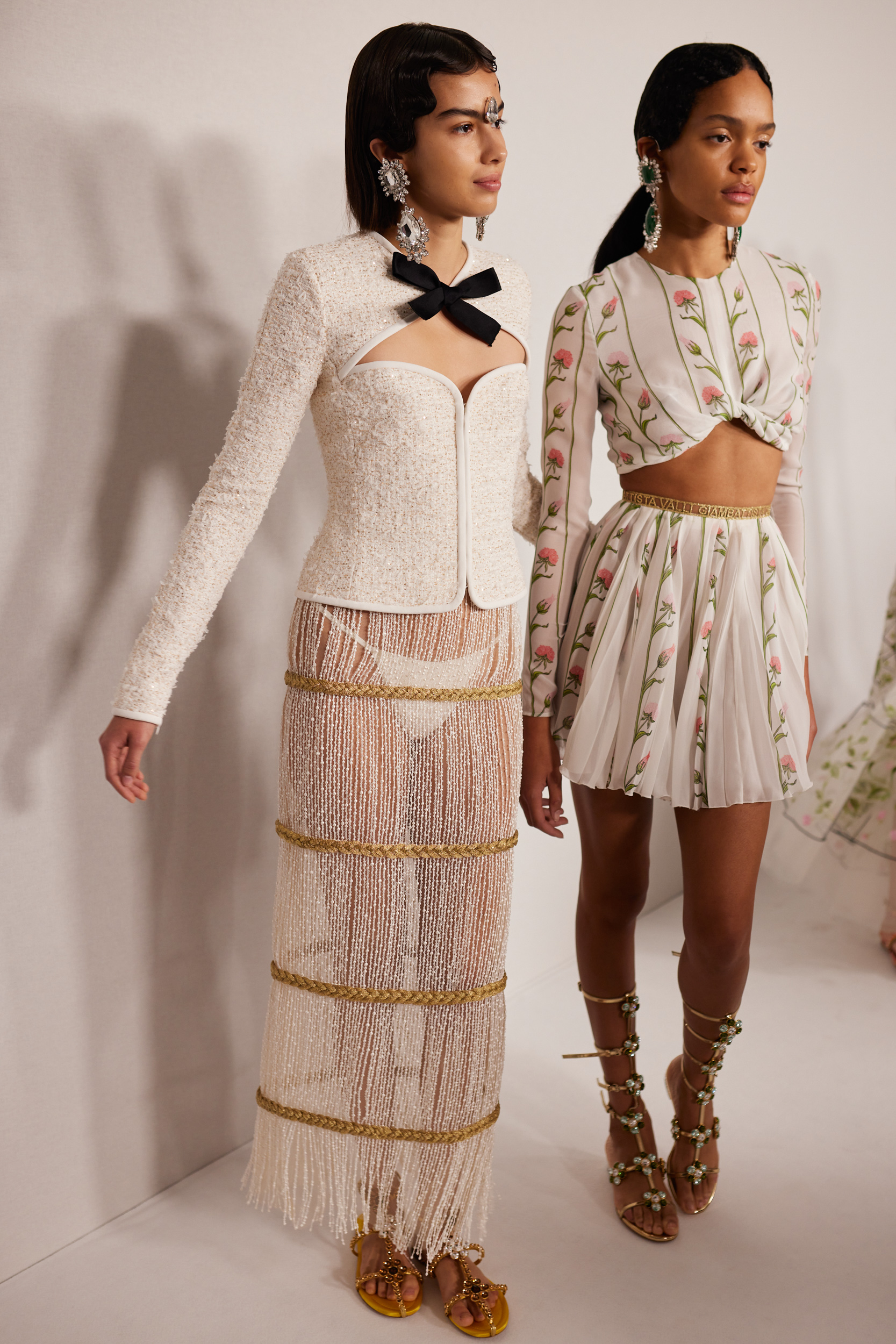 Giambattista Valli Spring 2023 Fashion Show Backstage