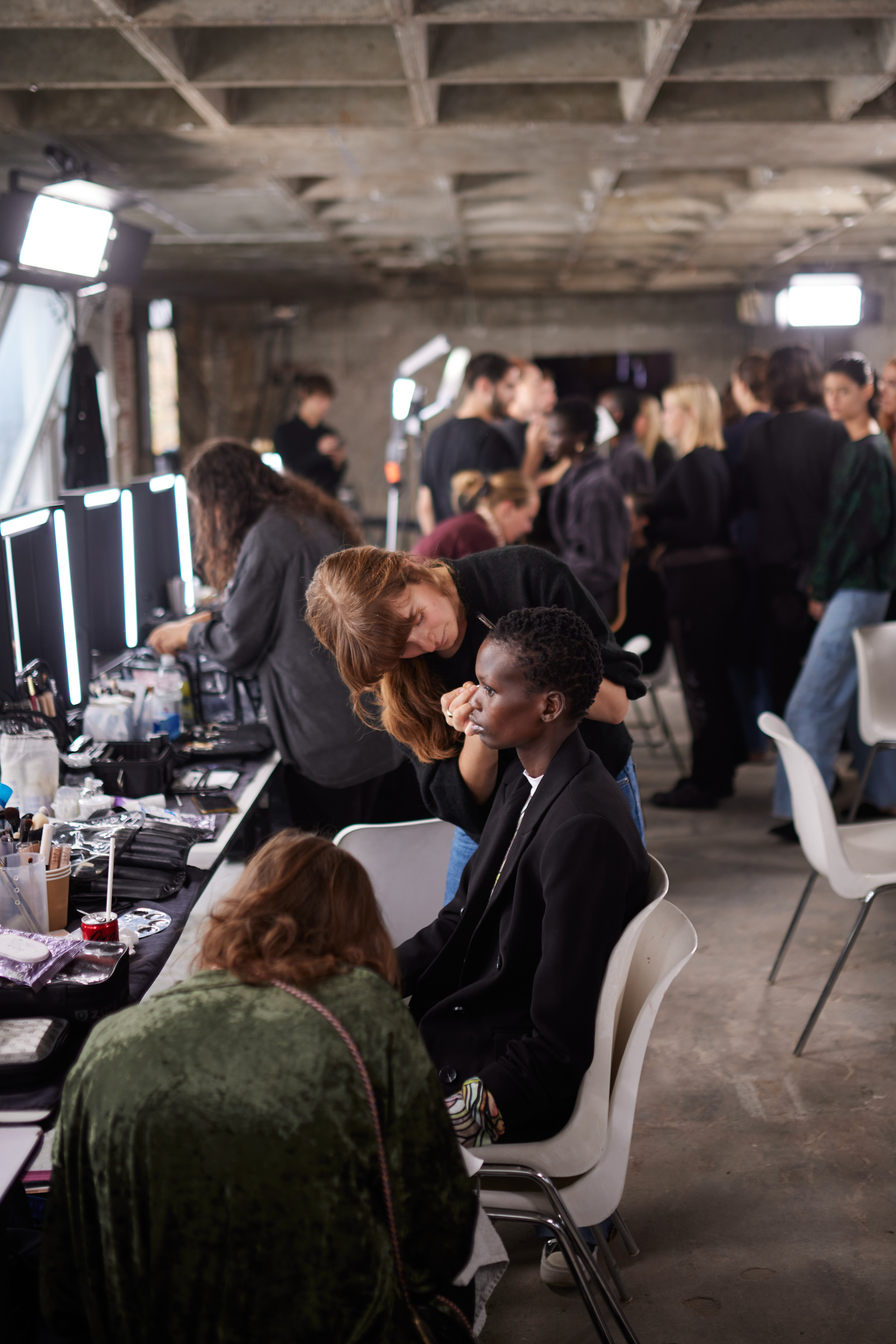 Dries Van Noten Spring 2023 Fashion Show Backstage