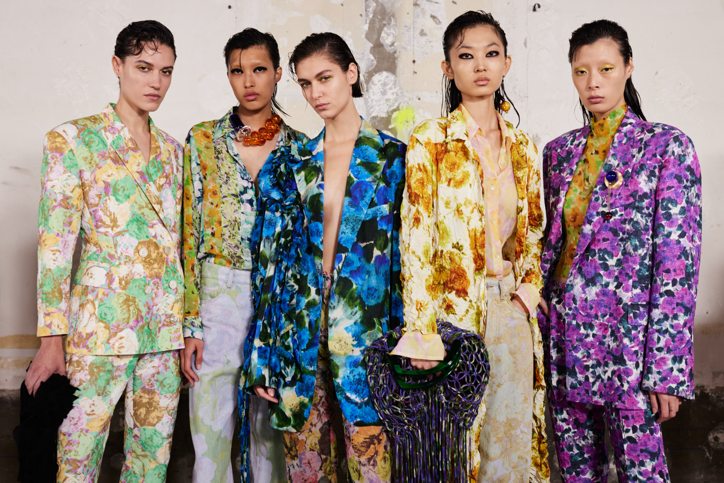 Dries Van Noten Spring 2023 Fashion Show Backstage