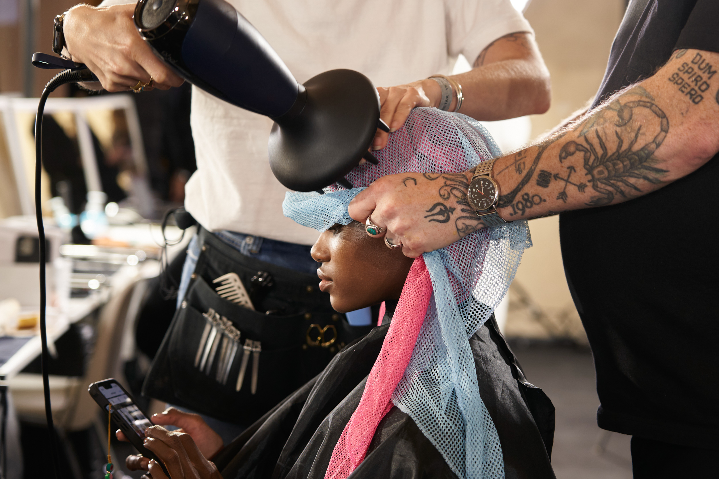 Victoria Beckham Spring 2023 Fashion Show Backstage