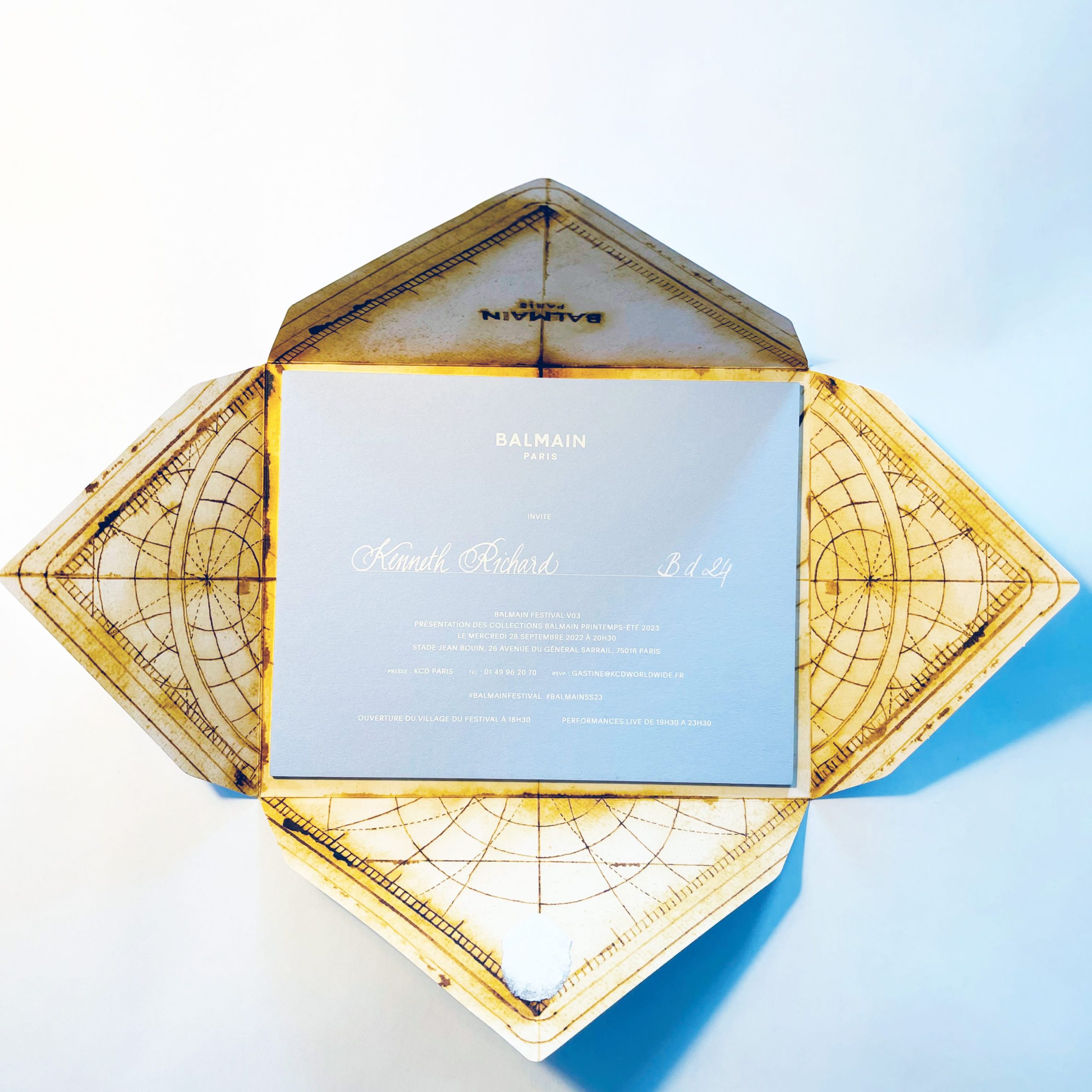Louis Vuitton Inspired Invitation in 2023