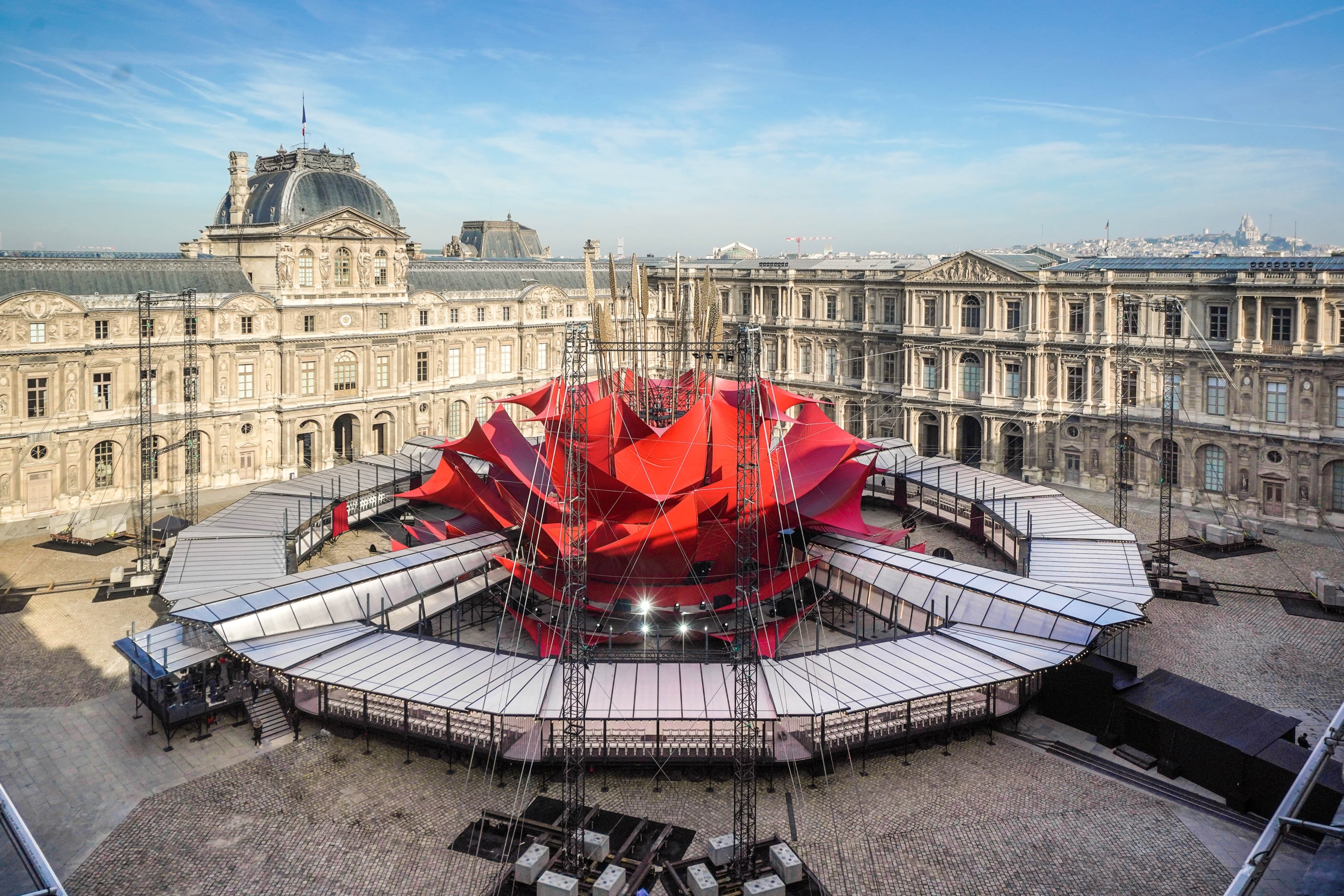 Louis Vuitton Spring 2023 Show Set by La Mode En Images