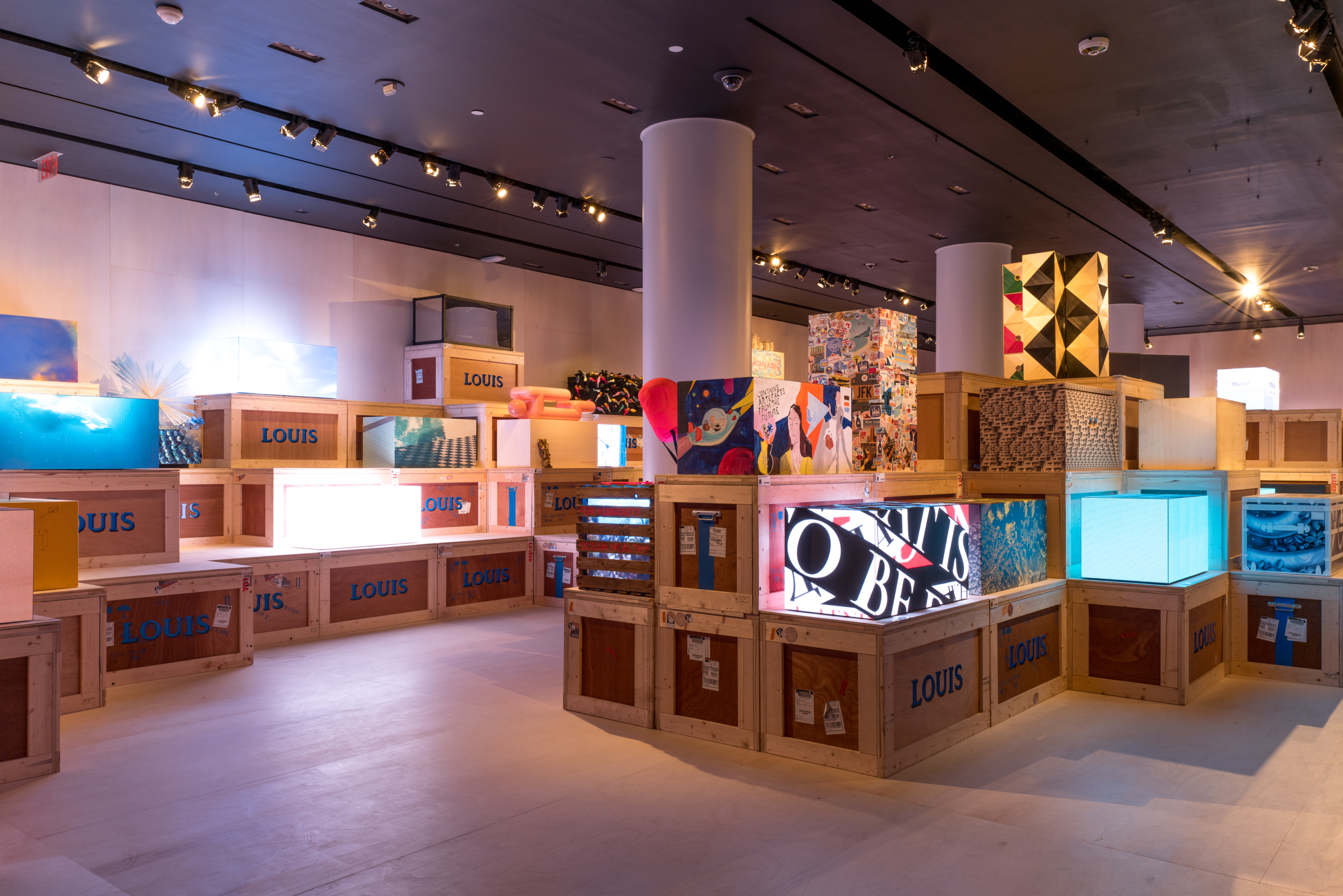 Louis Vuitton's '200 Trunks, 200 Visionaries' Exhibit Arrives in