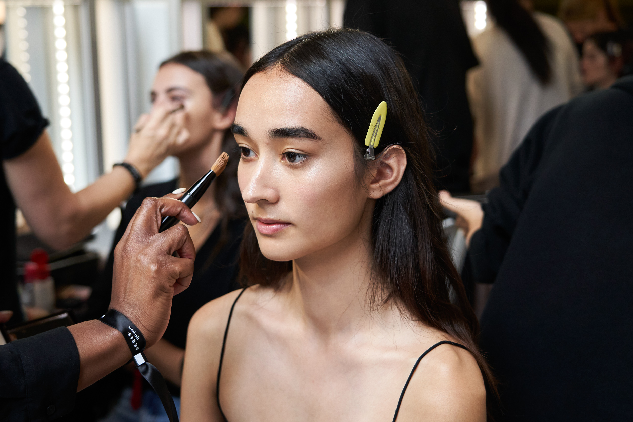 Akris Spring 2023 Fashion Show Backstage