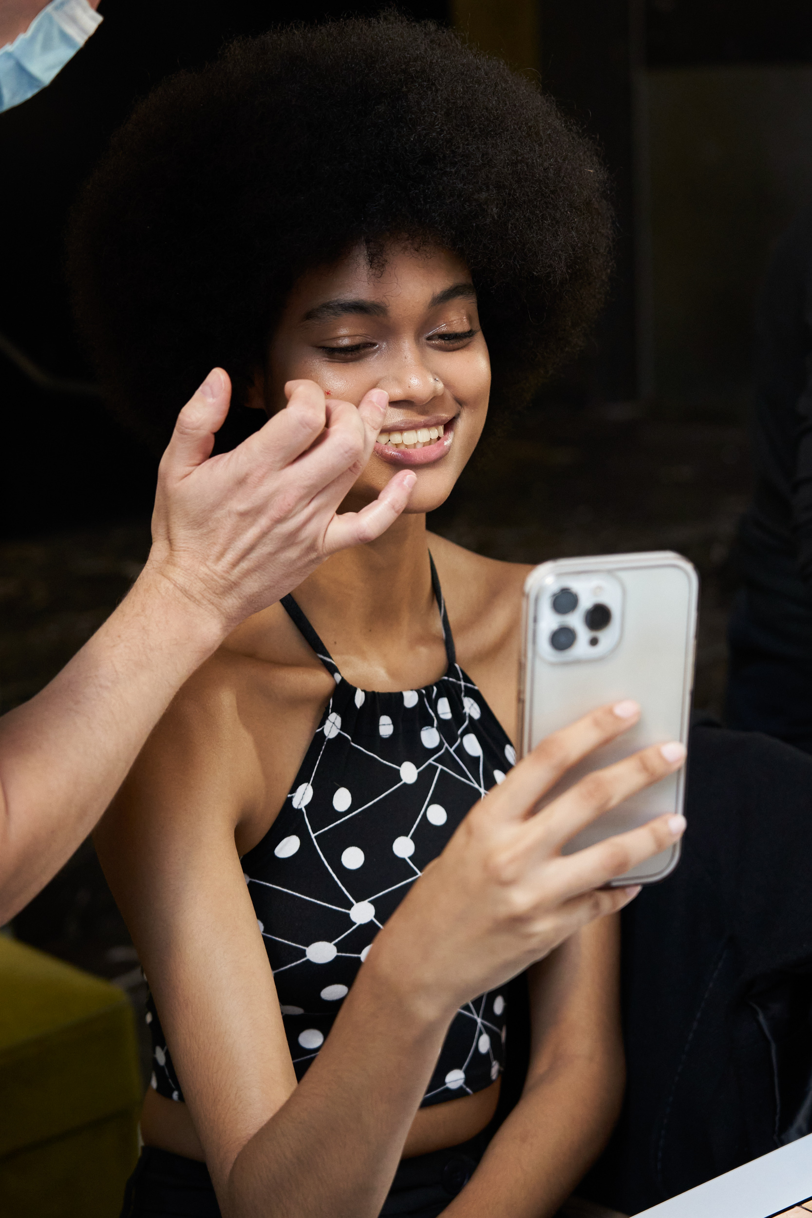 Akris Spring 2023 Fashion Show Backstage