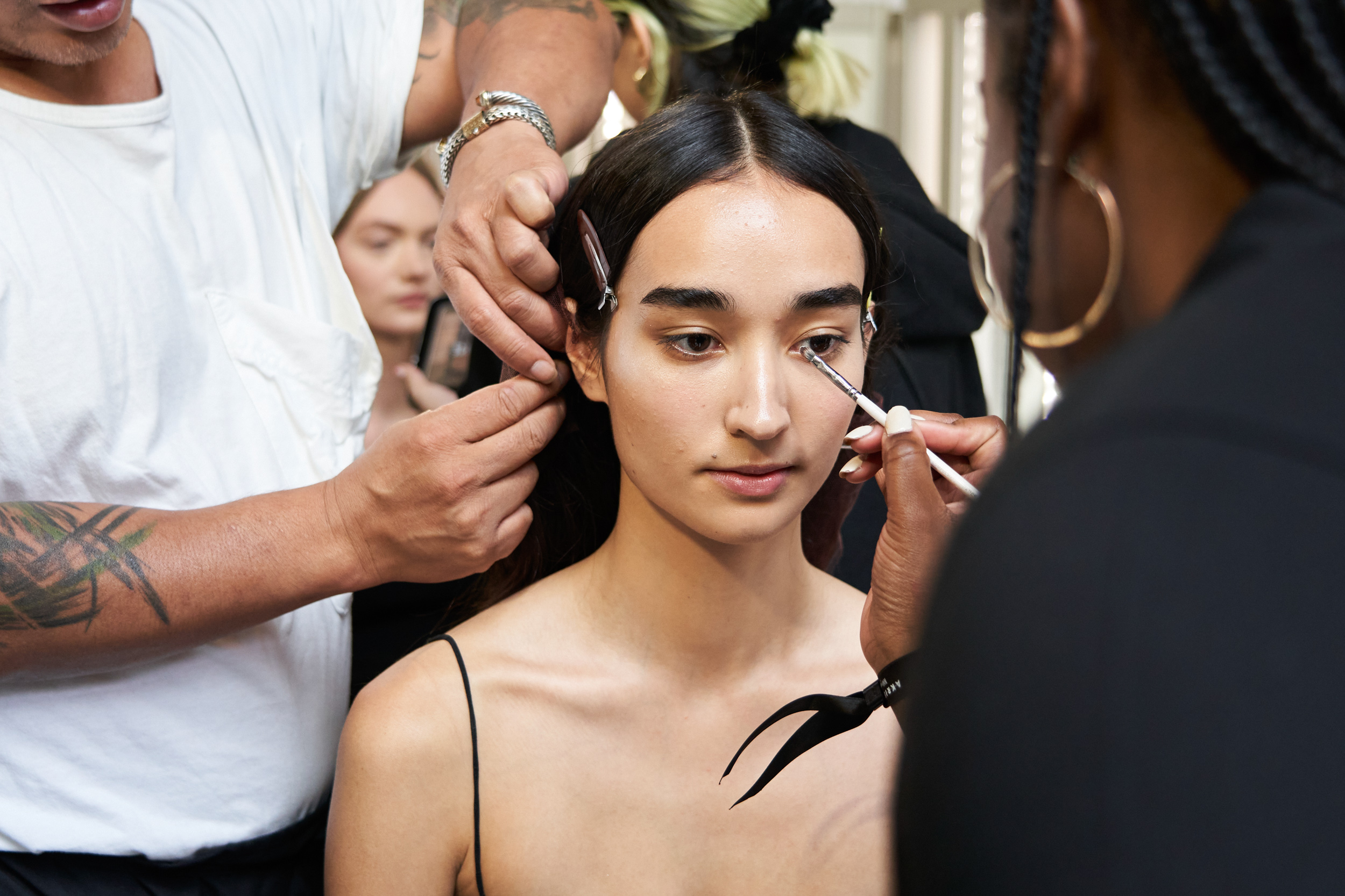 Akris Spring 2023 Fashion Show Backstage