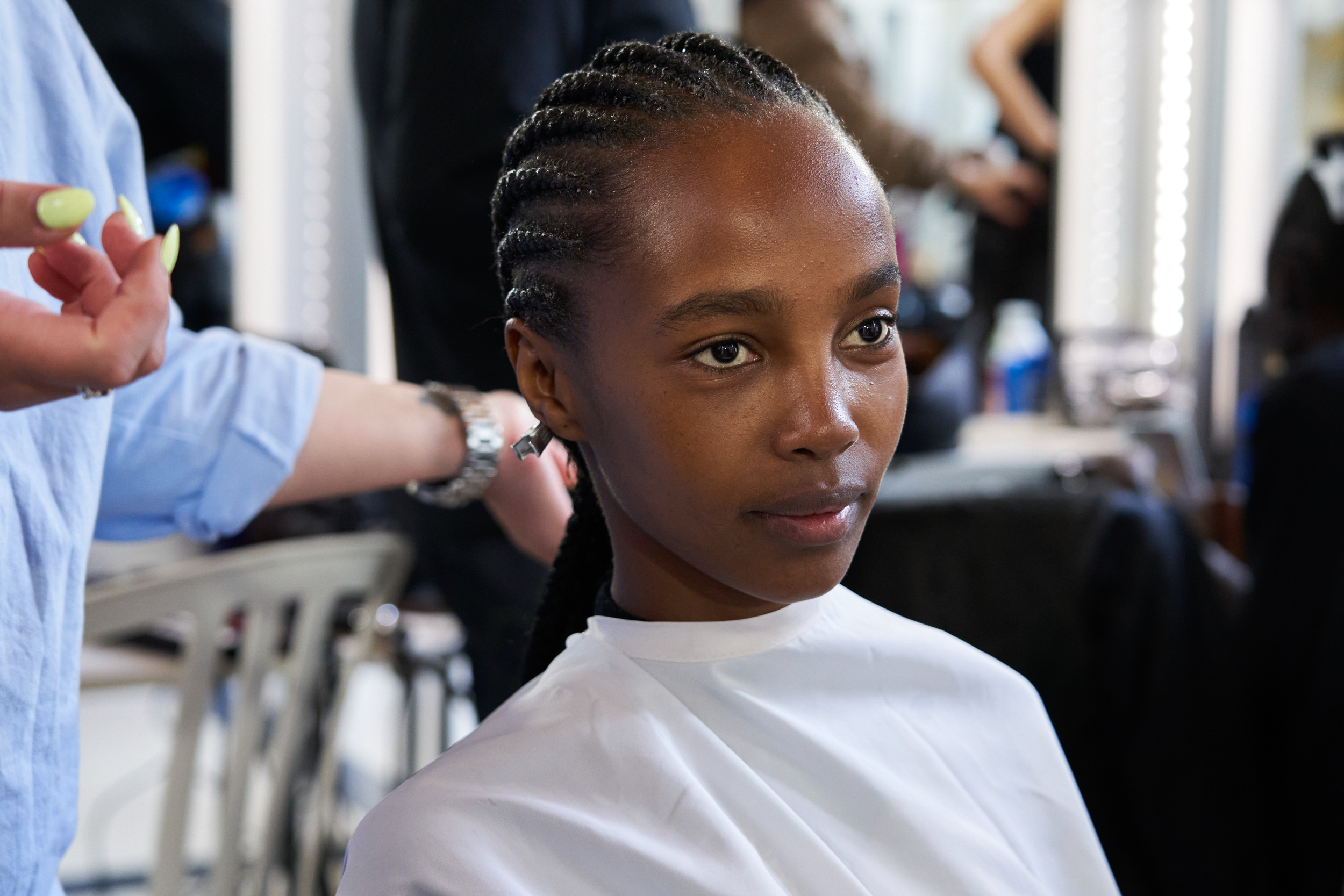 Akris Spring 2023 Fashion Show Backstage