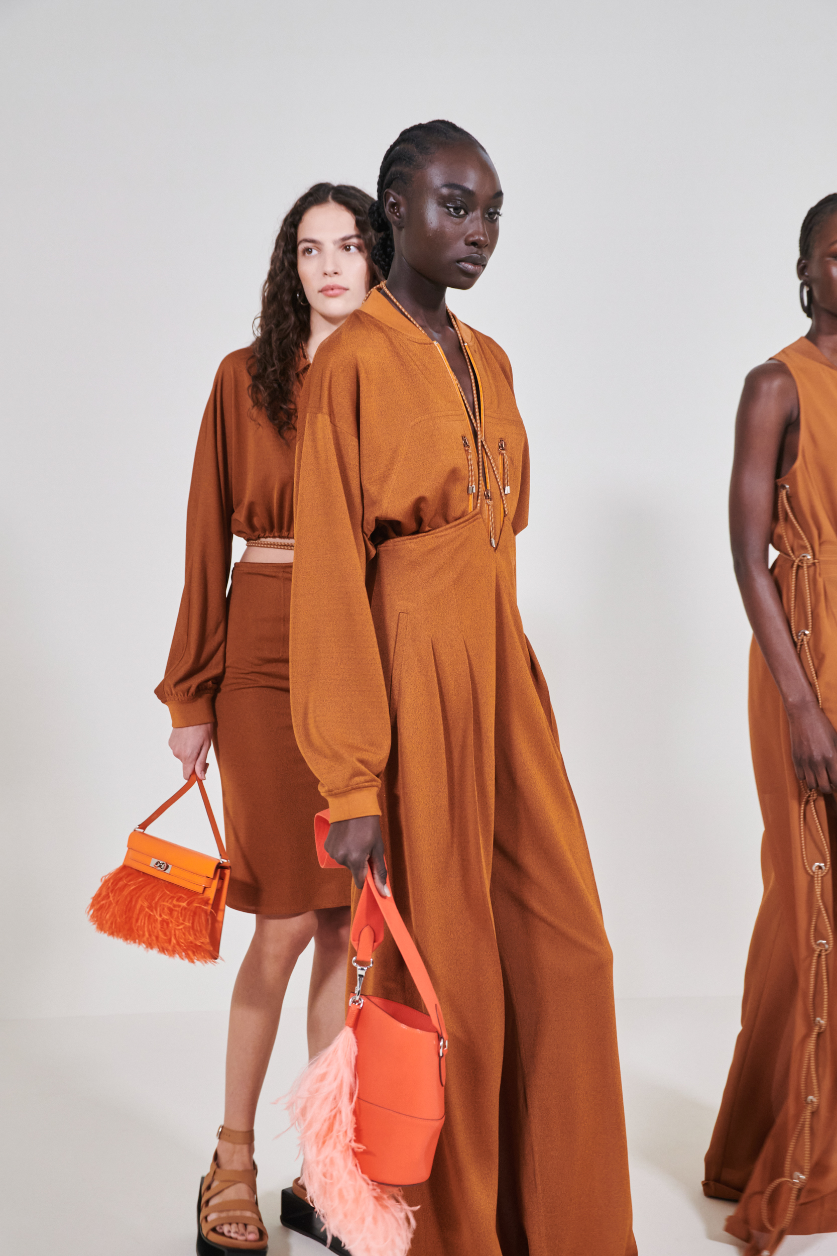 Hermes Spring 2023 Fashion Show Backstage