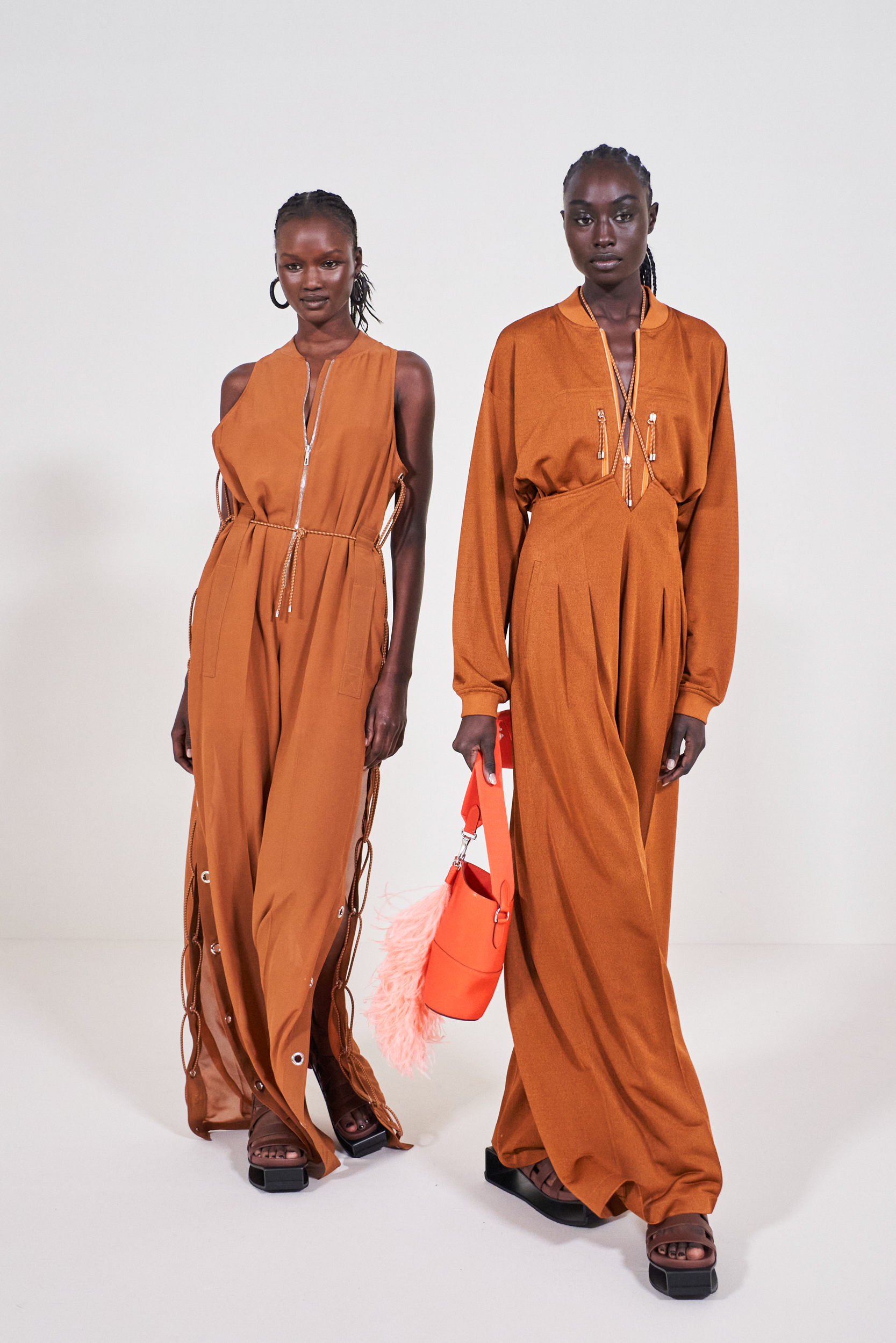 Hermes Spring 2023 Fashion Show Backstage