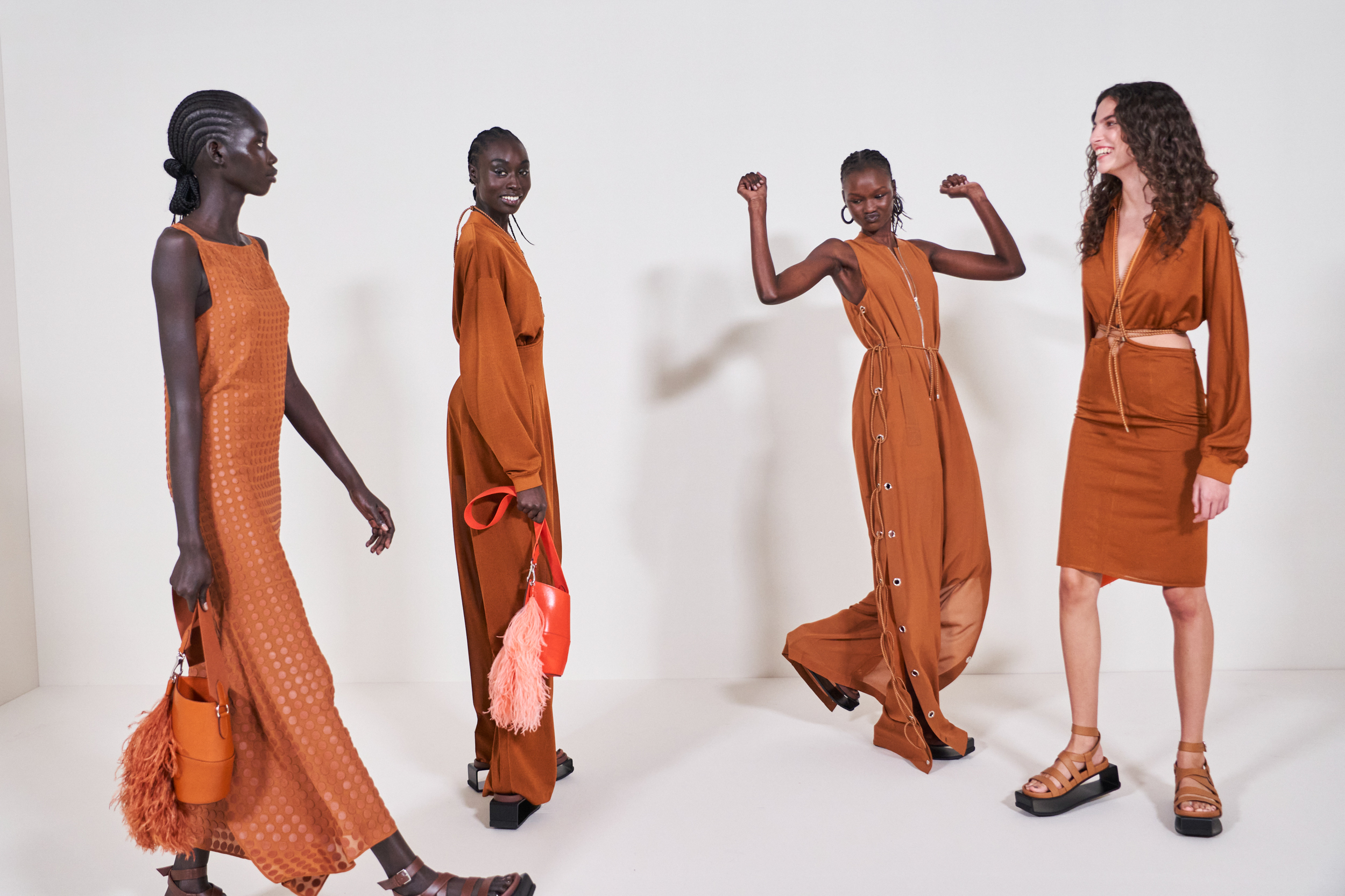 Hermes Spring 2023 Fashion Show Backstage